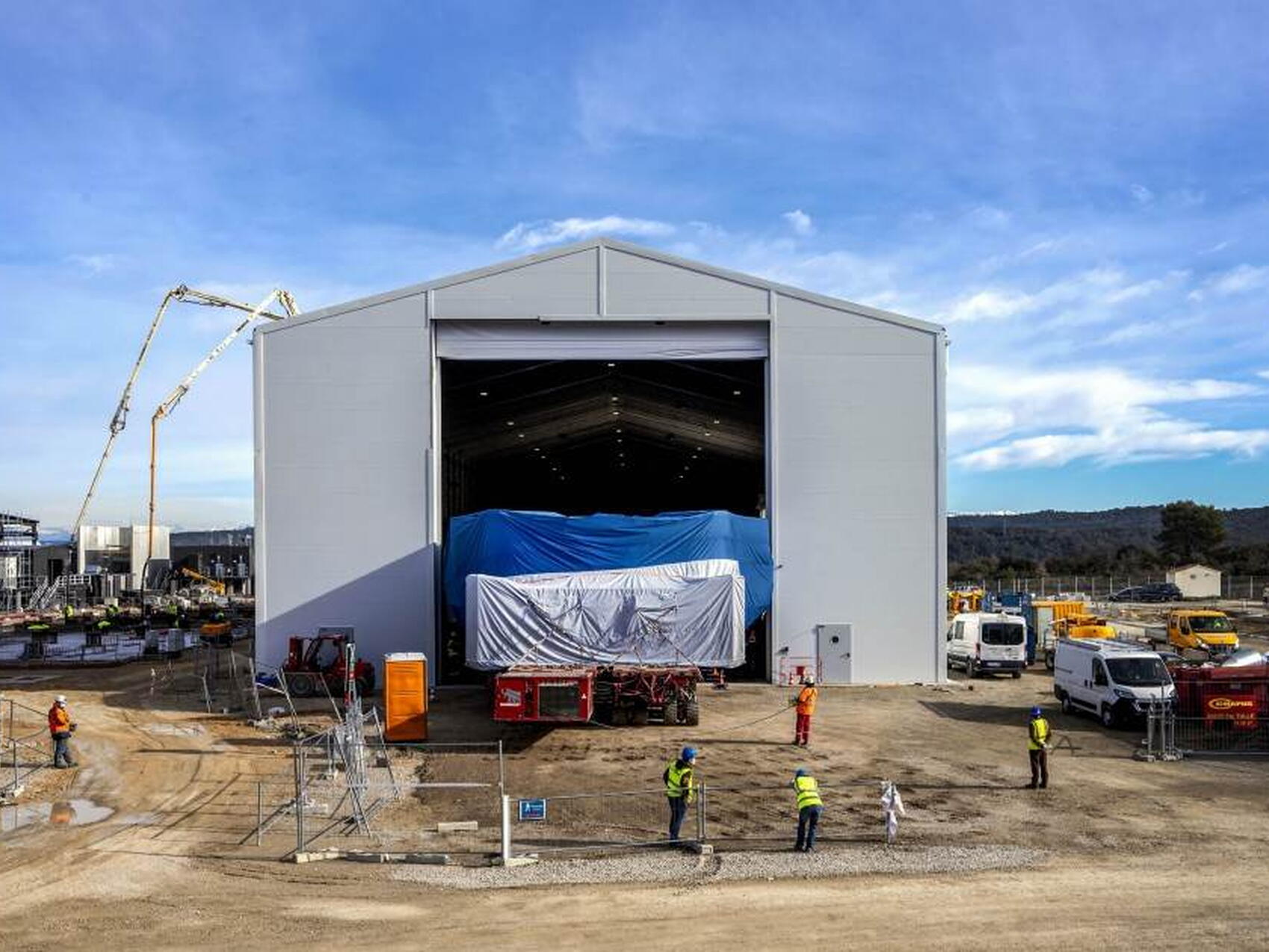 En attente de l'installation