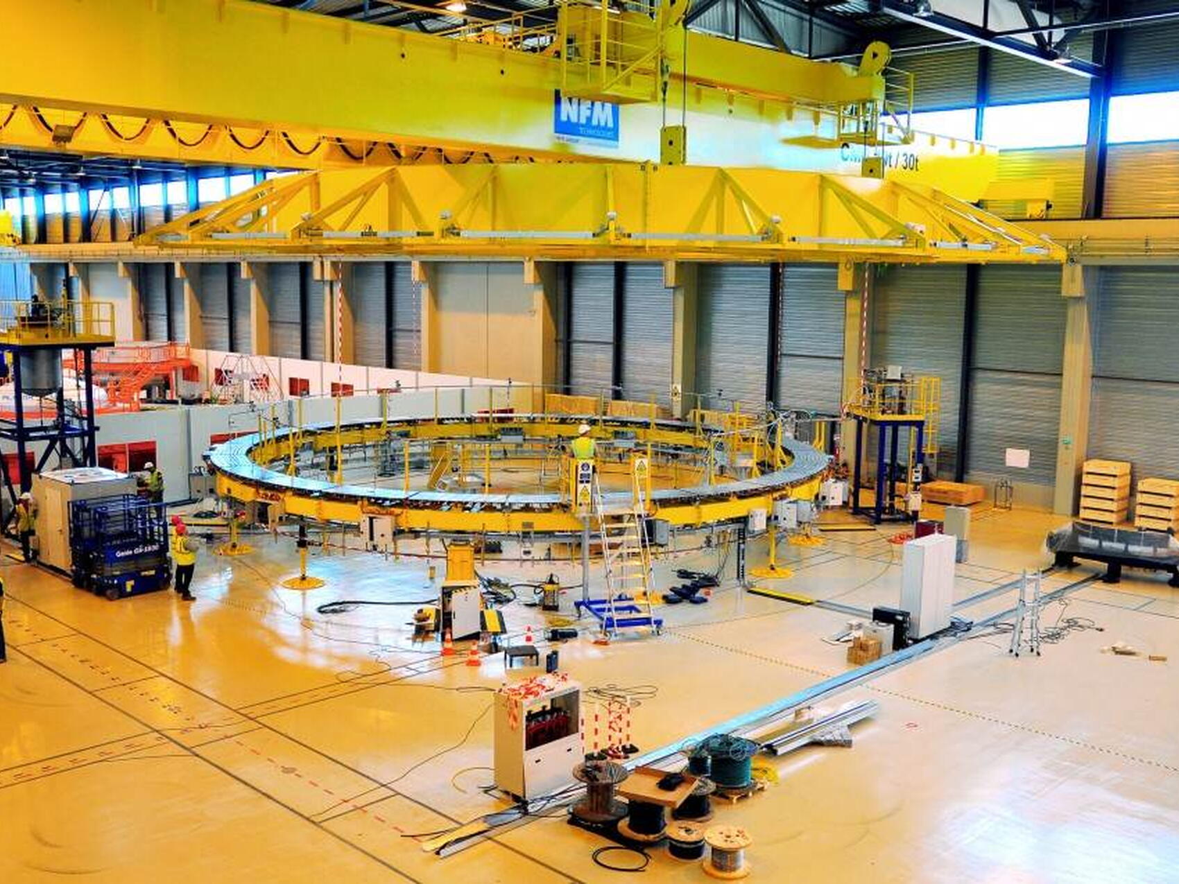 Prête pour la manutention