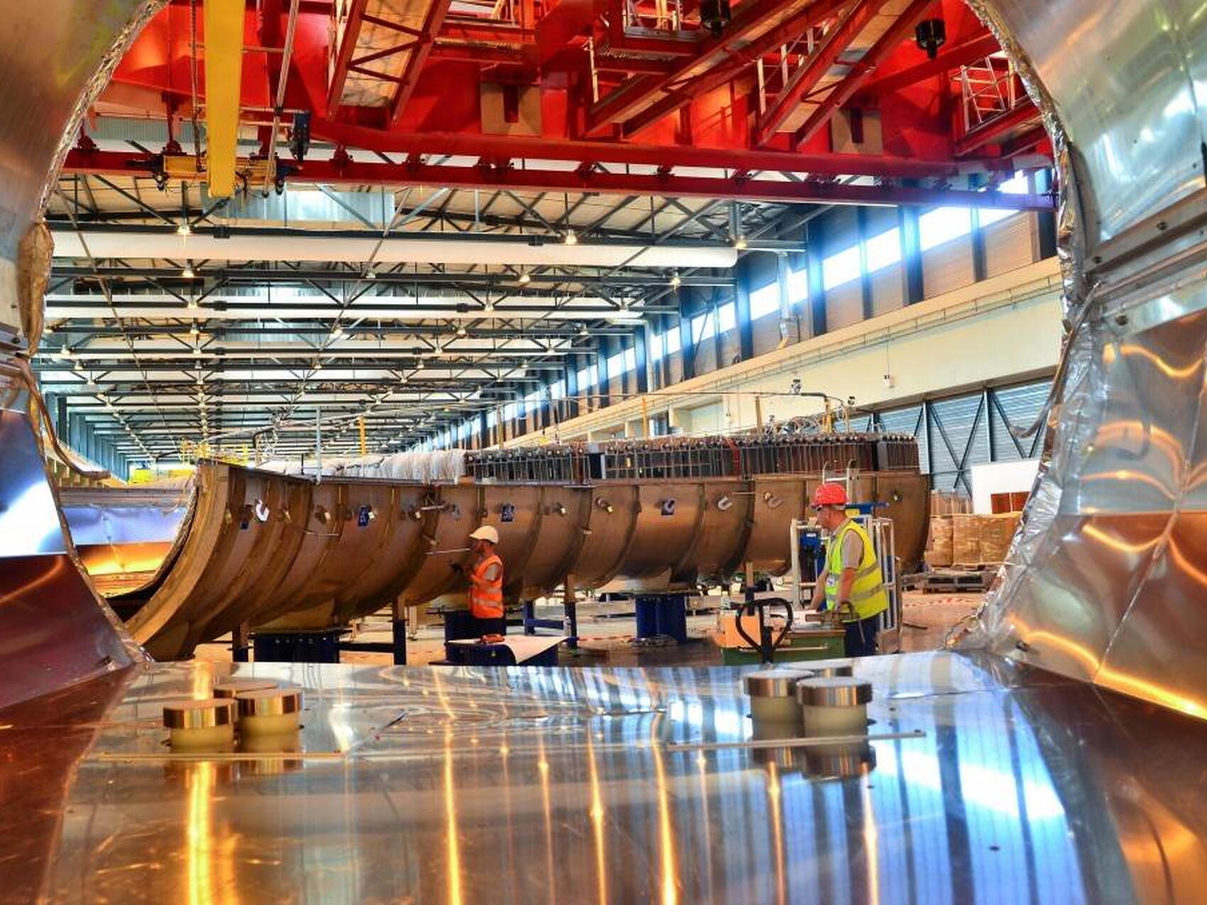 L'installation des derniers équipements