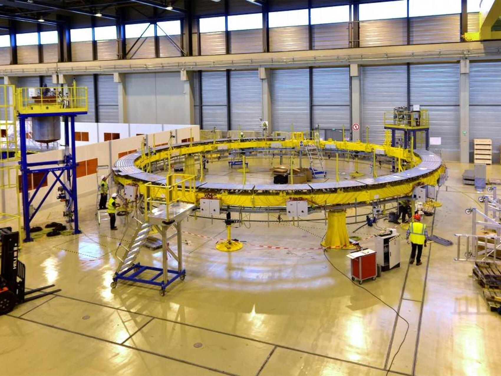 Table « d'imprégnation » installée