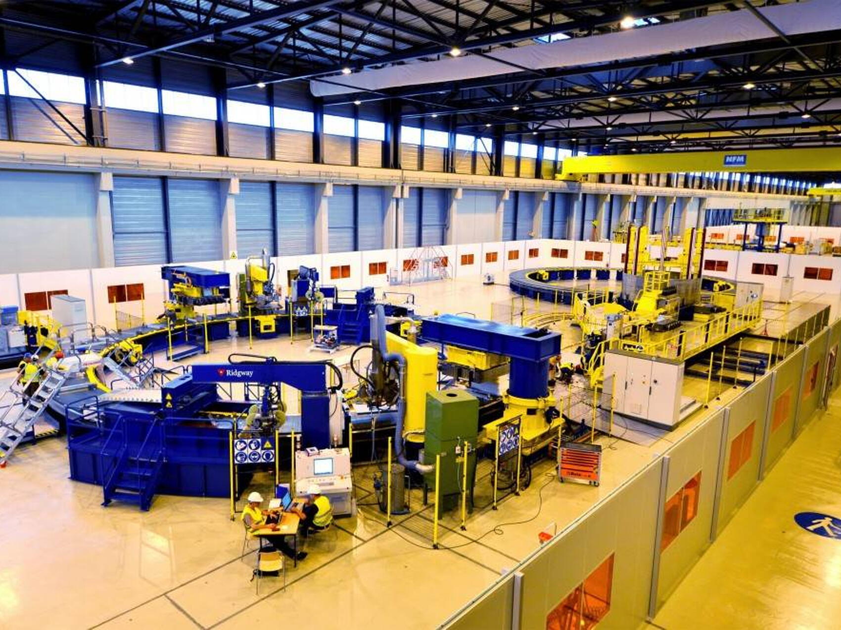 Les zones sont progressivement équipées