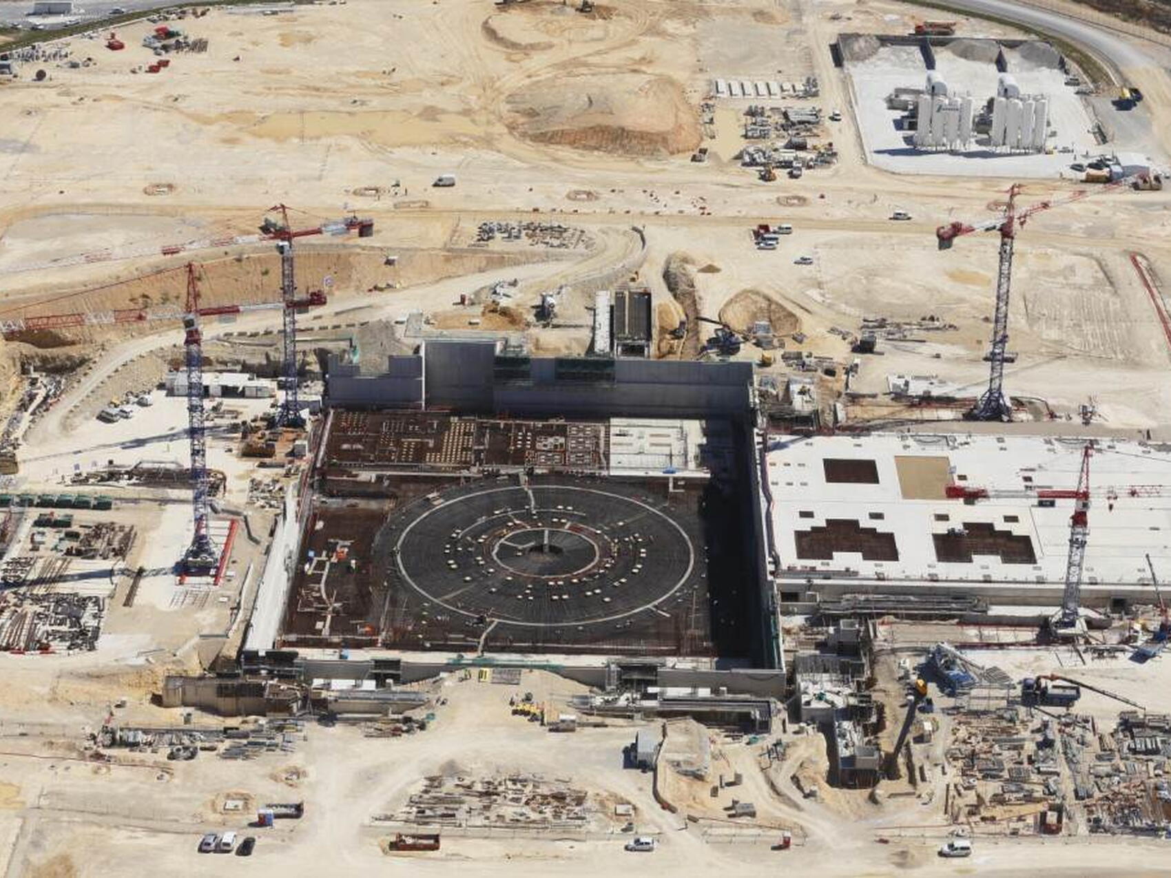 From the air in April