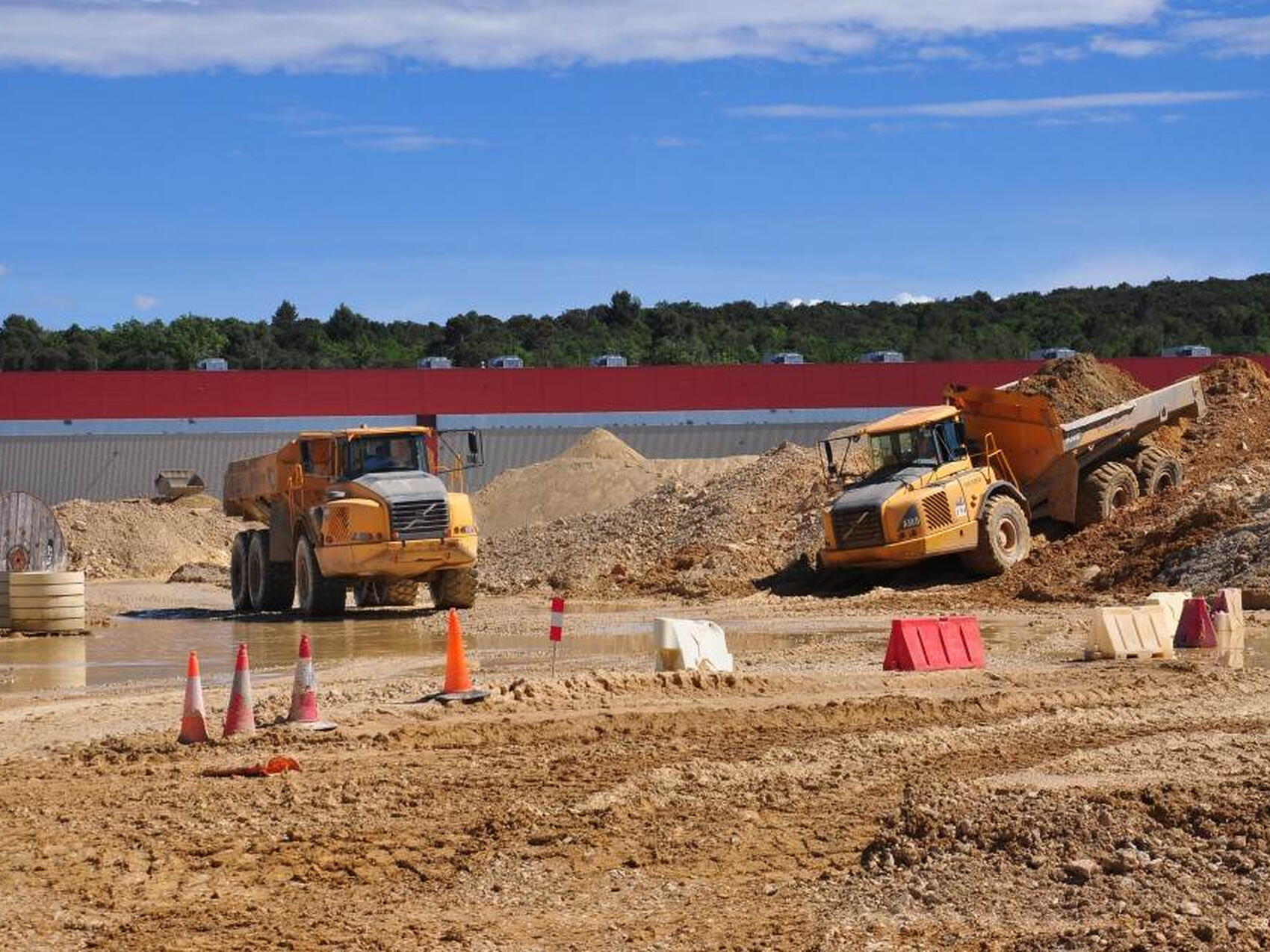 Upheaval on the platform
