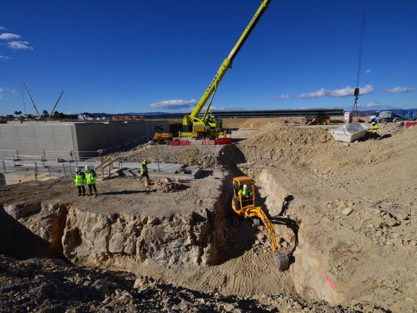 North of the Tokamak Complex