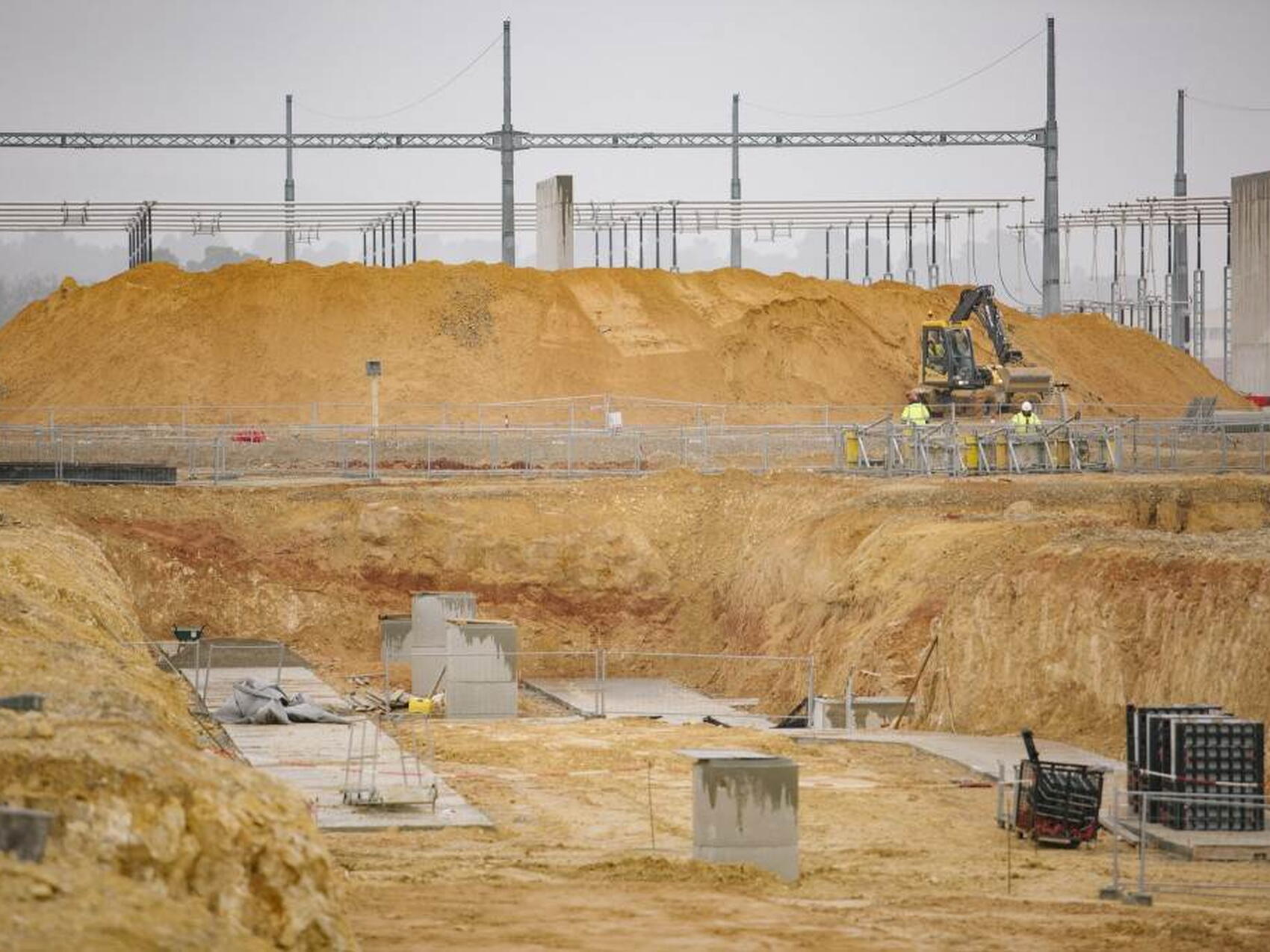 New project on the worksite