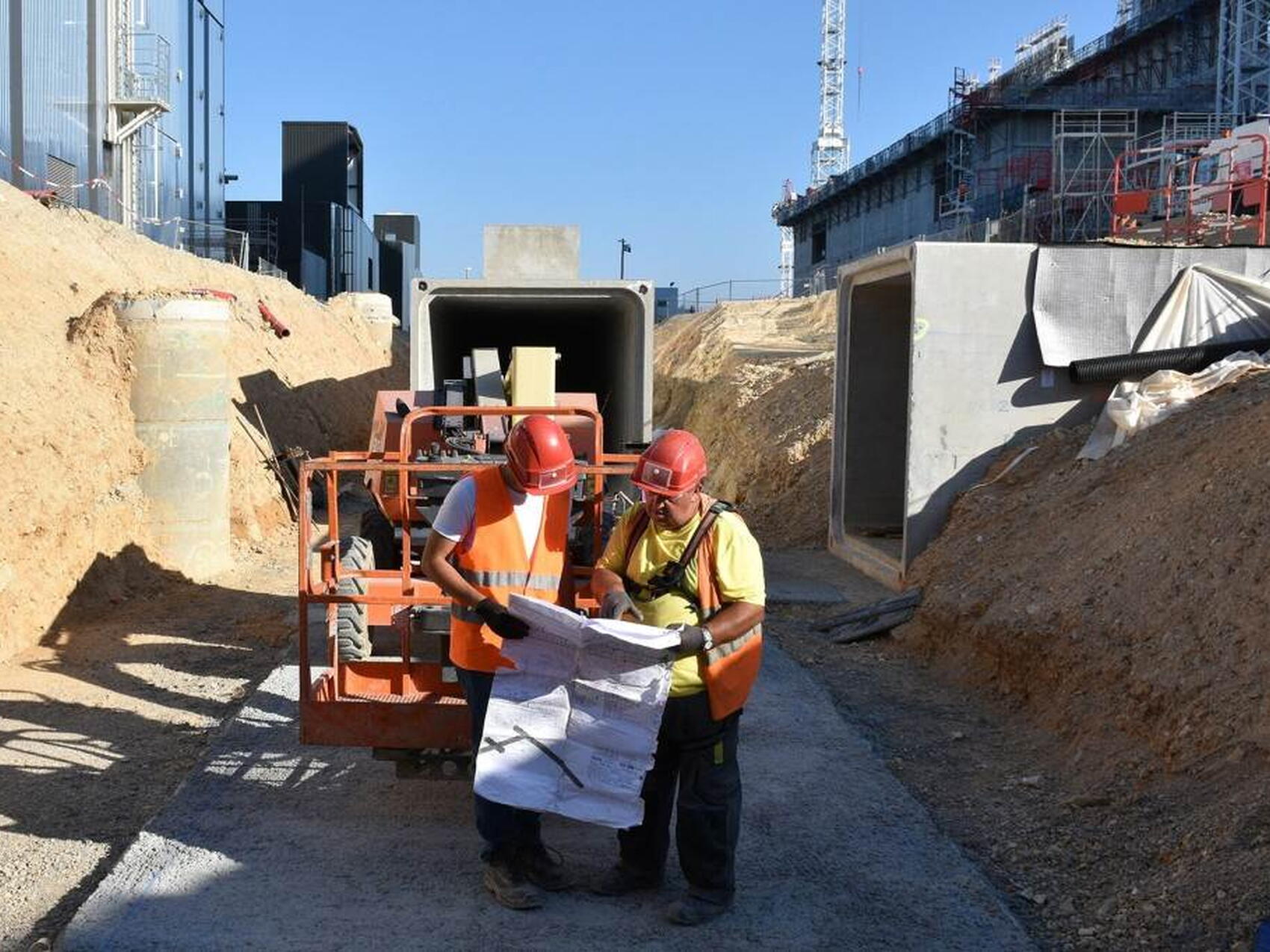 Inside the catacombs