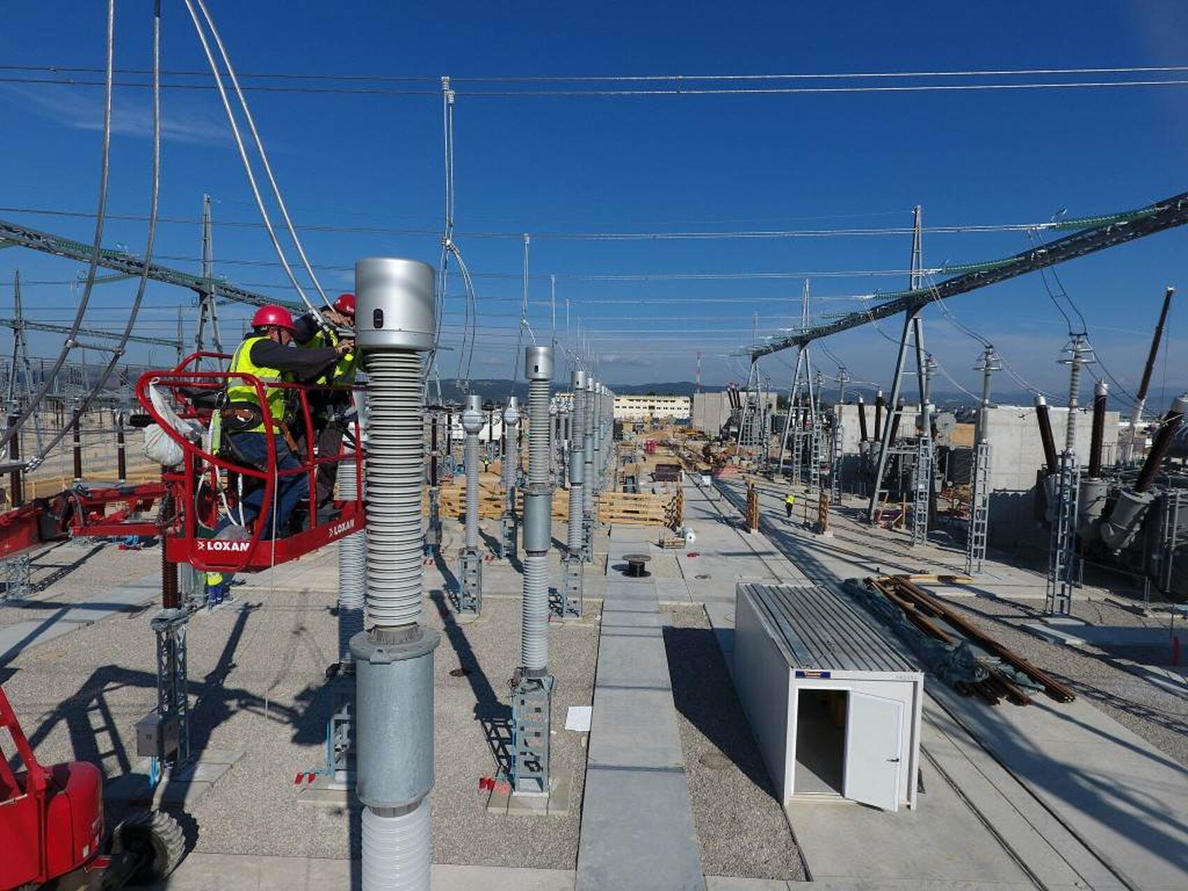 Hundreds of separate components