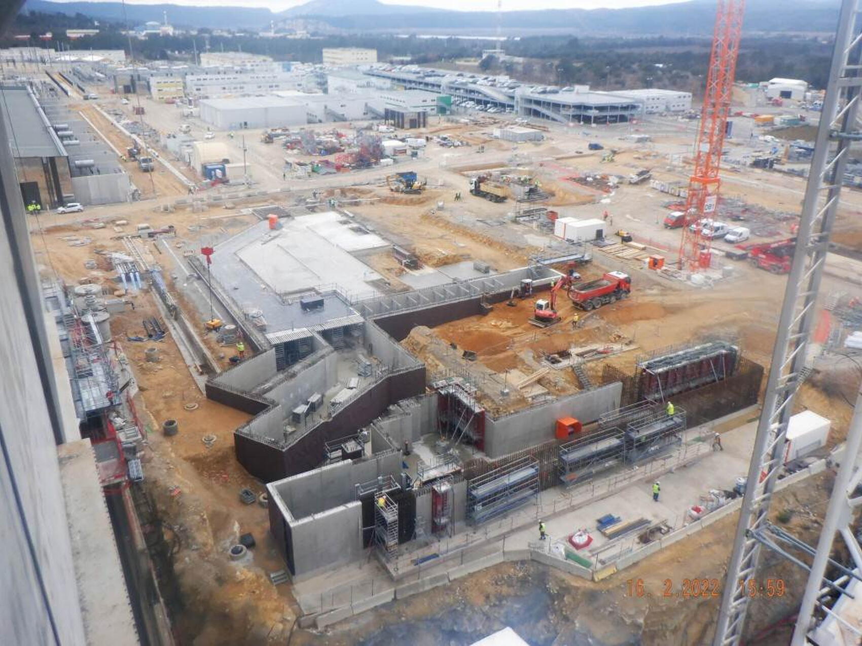 Coming out of the ground: Neutral Beam Power Supply buildings