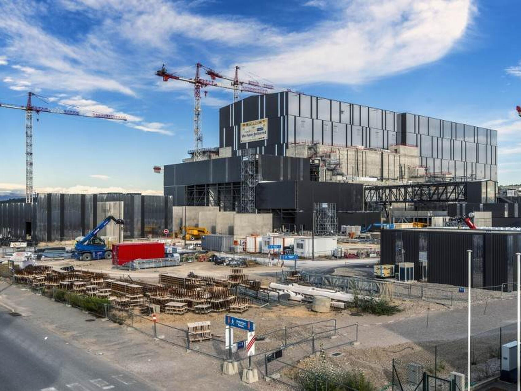 New buildings emerge