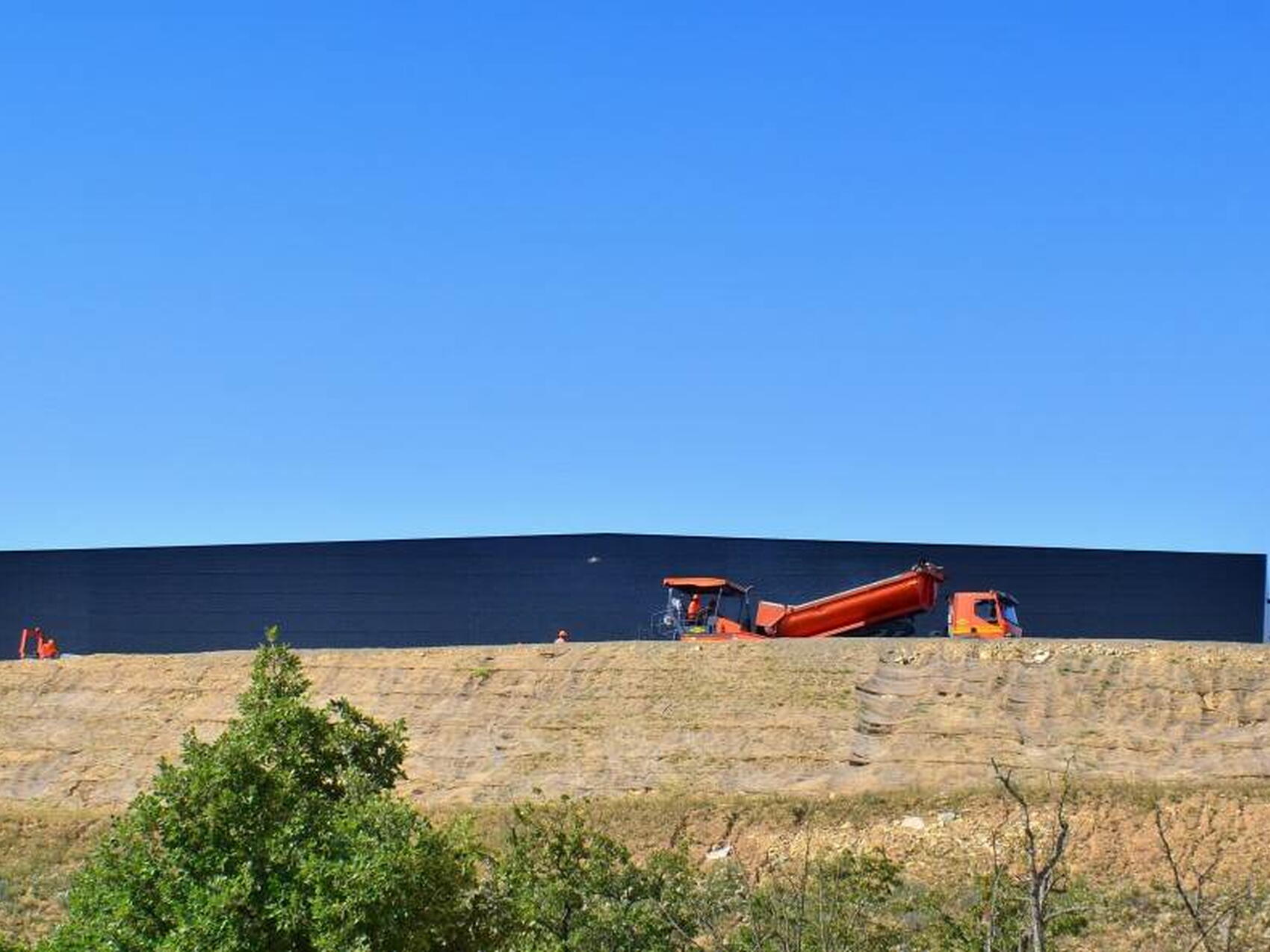 Largest warehouse nearly completed