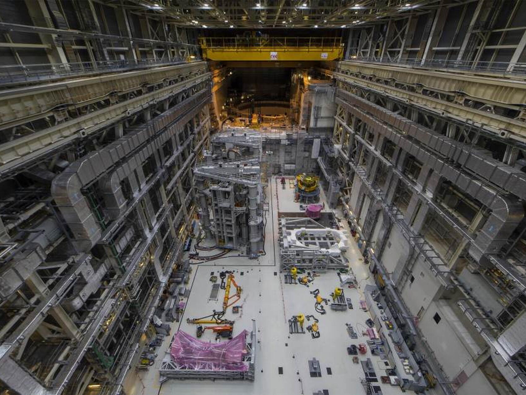 L'espace « assemblage de la machine »