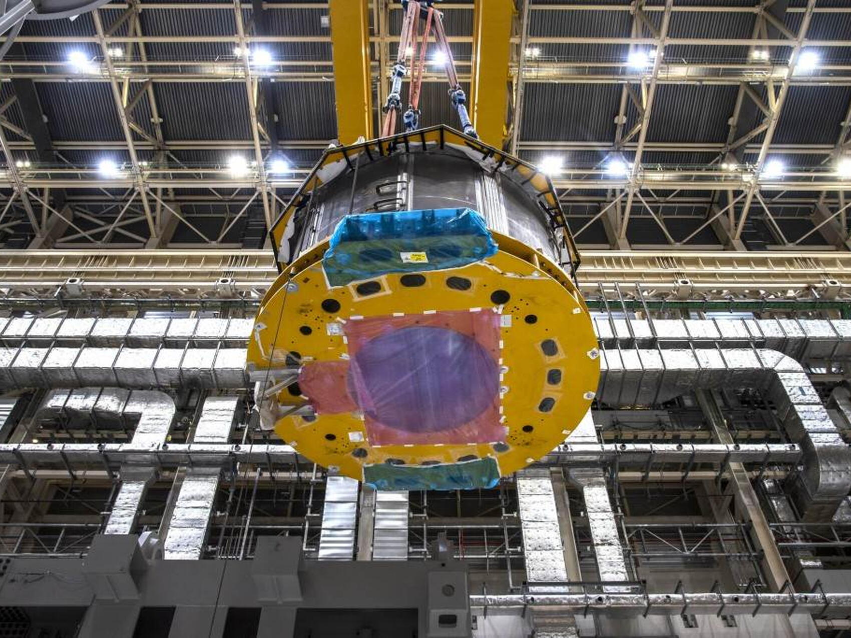 Déplacement du premier module