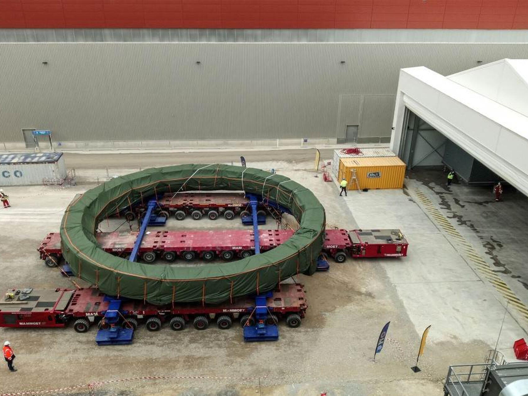 La bobine européenne PF5 quitte son usine
