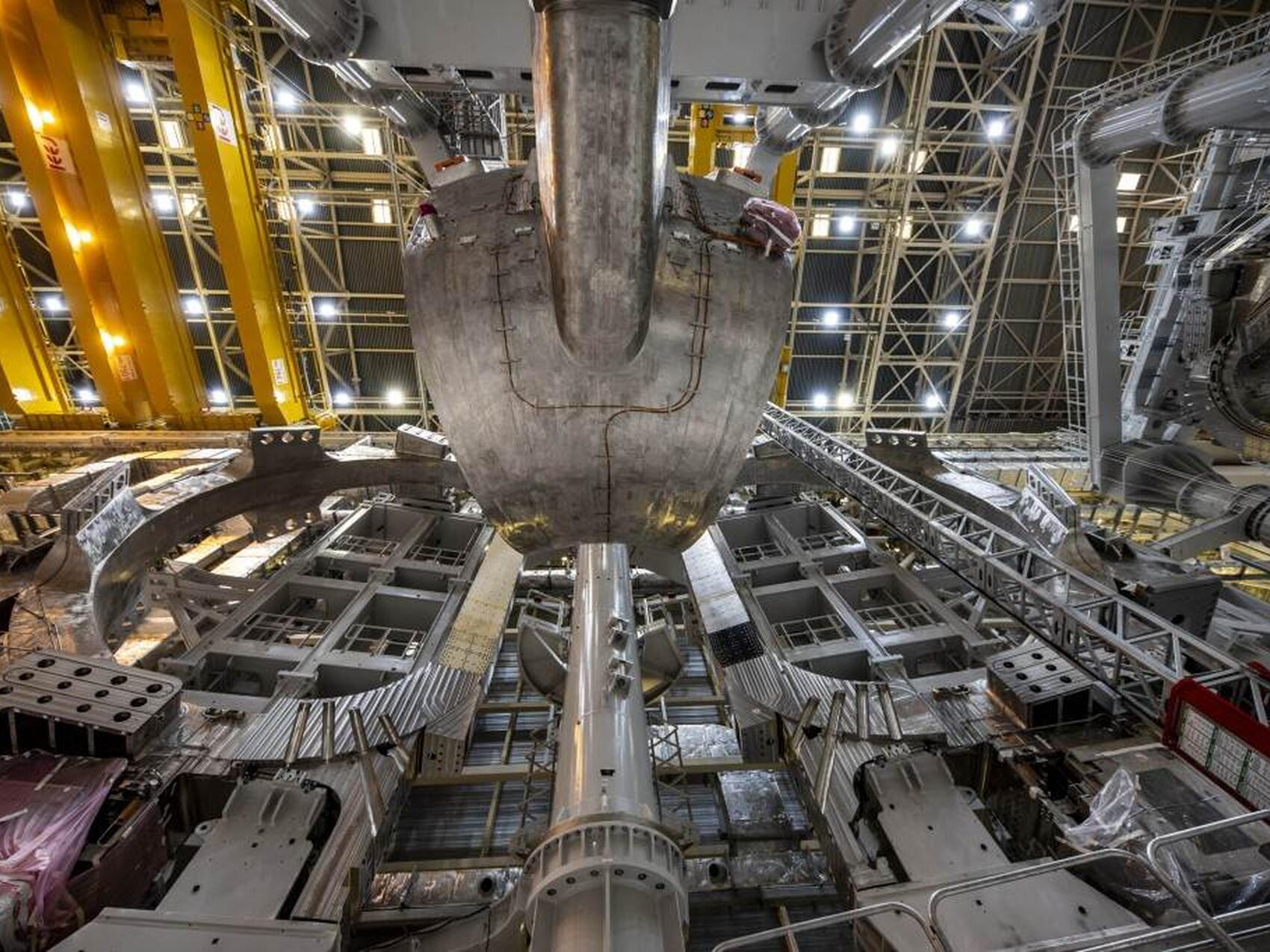Démontage du secteur 7 en cours