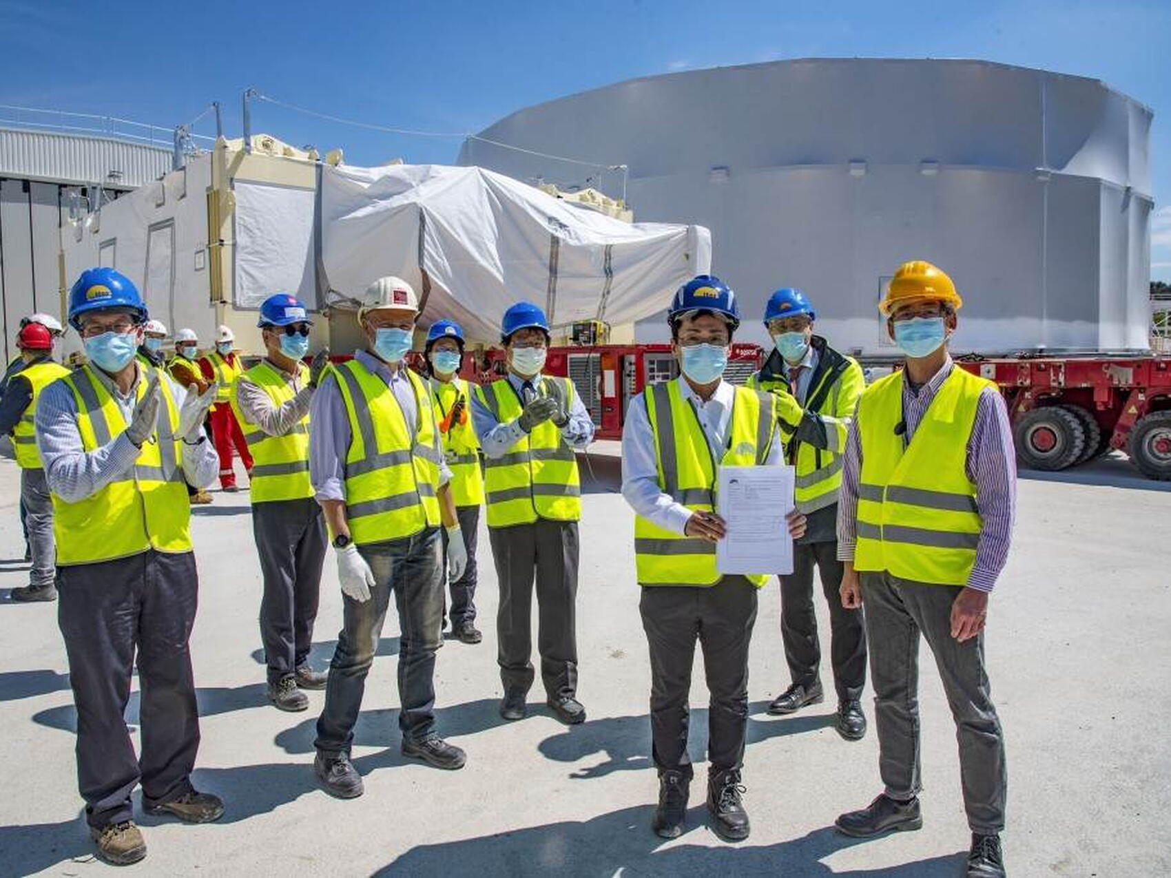 ITER confirme la réception de TF12