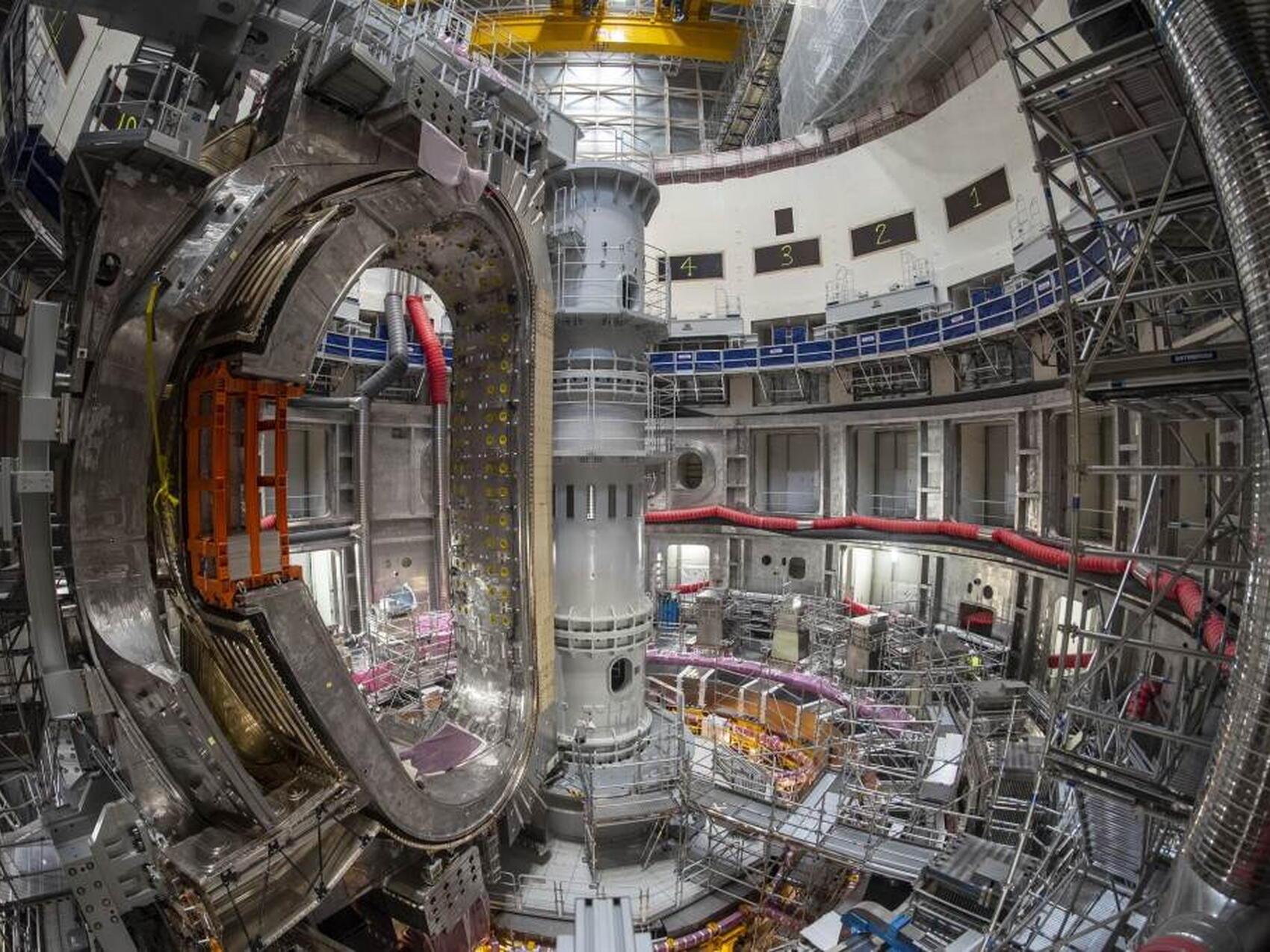 La fosse du tokamak