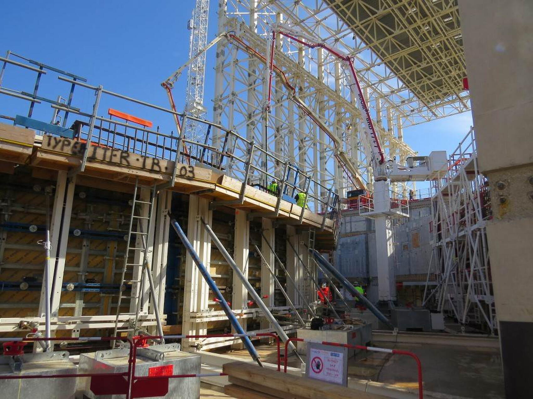 Preparing for the bioshield concrete