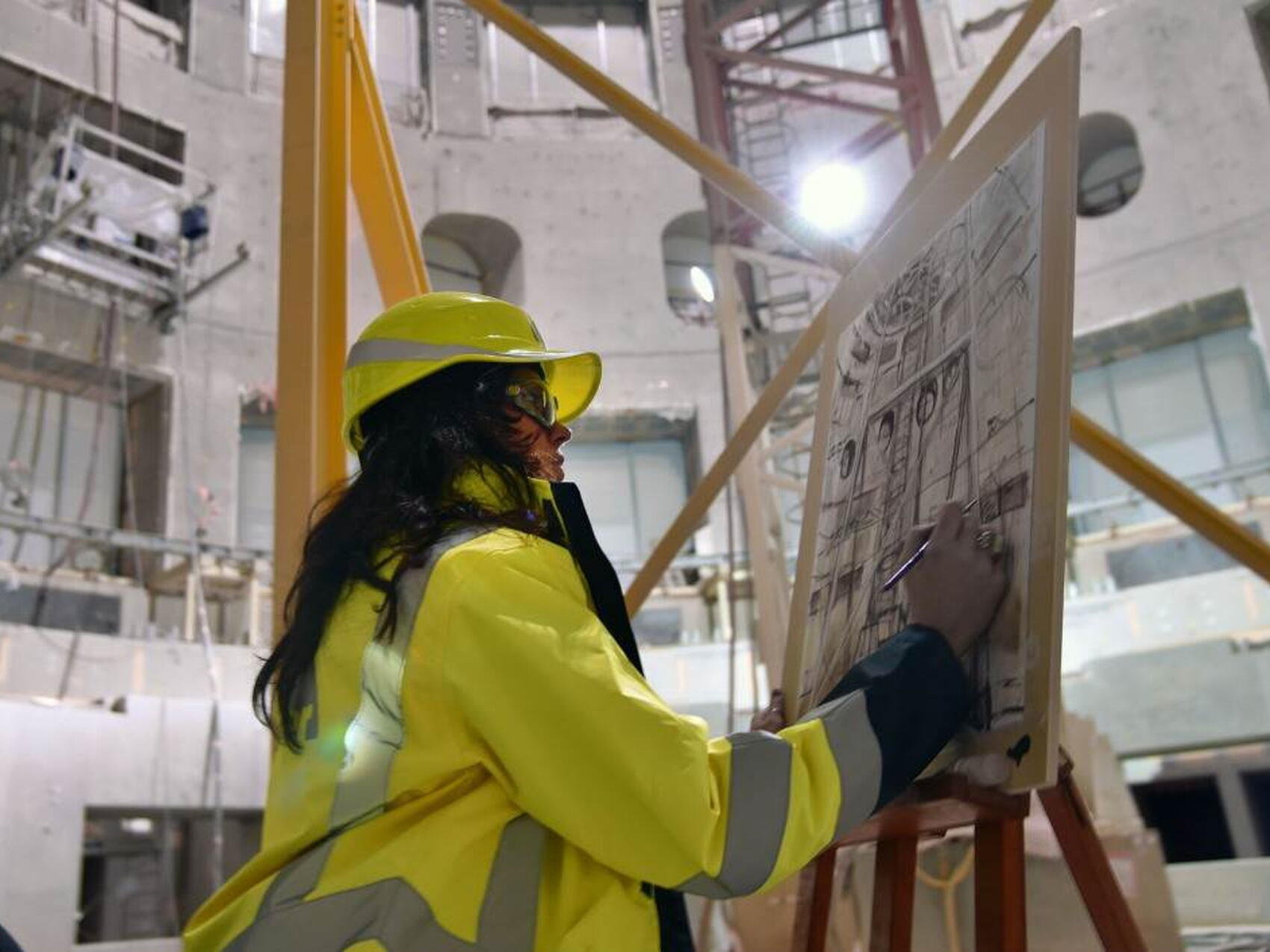 Art in the Tokamak Pit