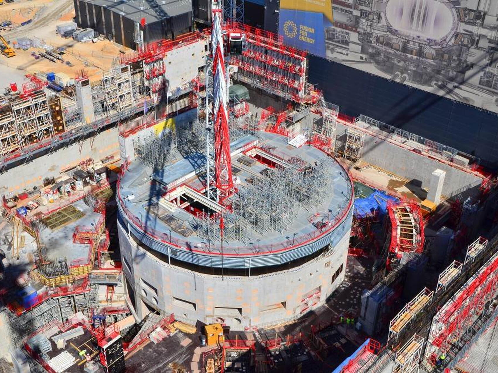 The Tokamak Building in July