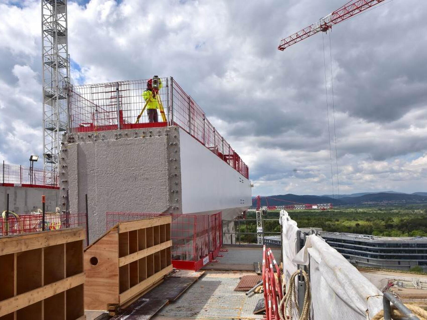 Looks like a balcony