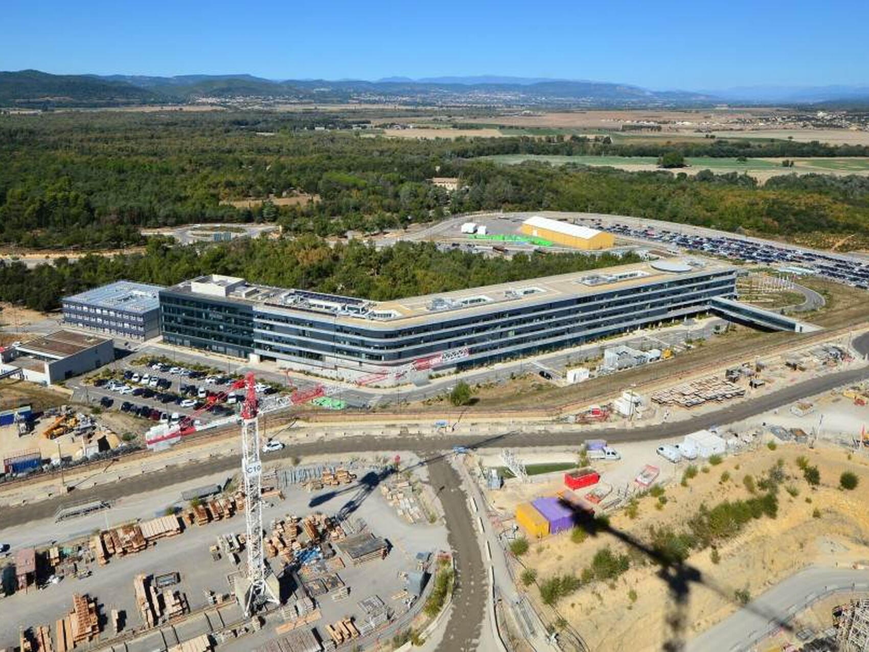 In the driver's seat