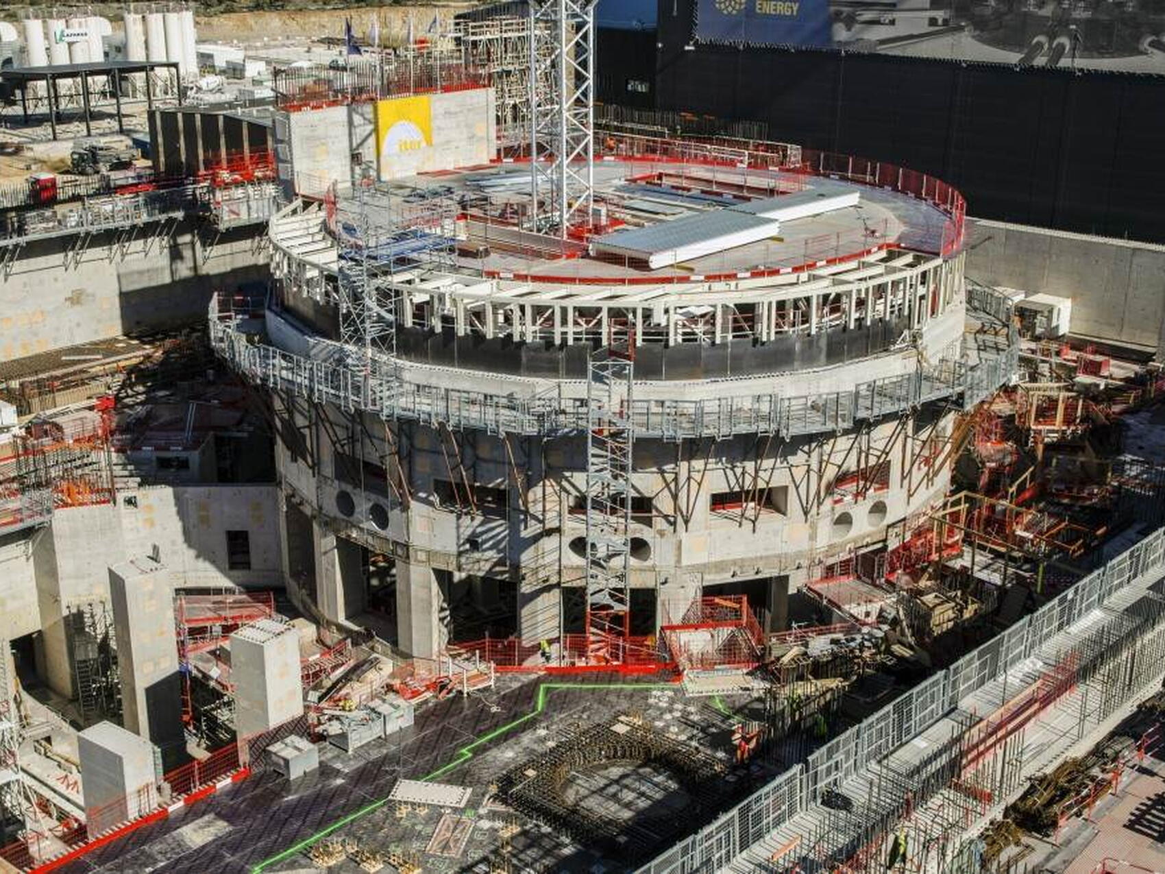 Components through the top