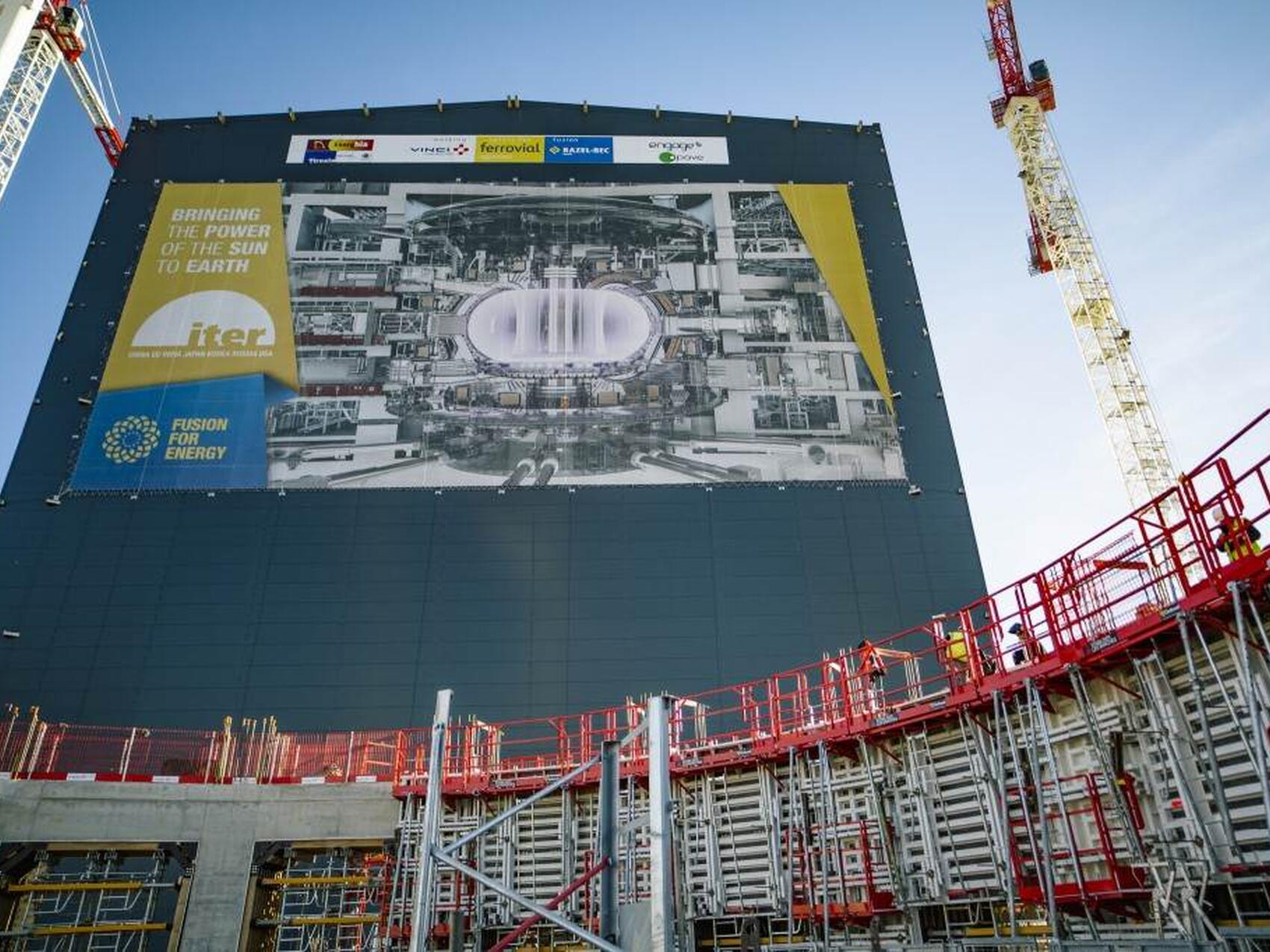 ITER bioshield: poured segment by segment