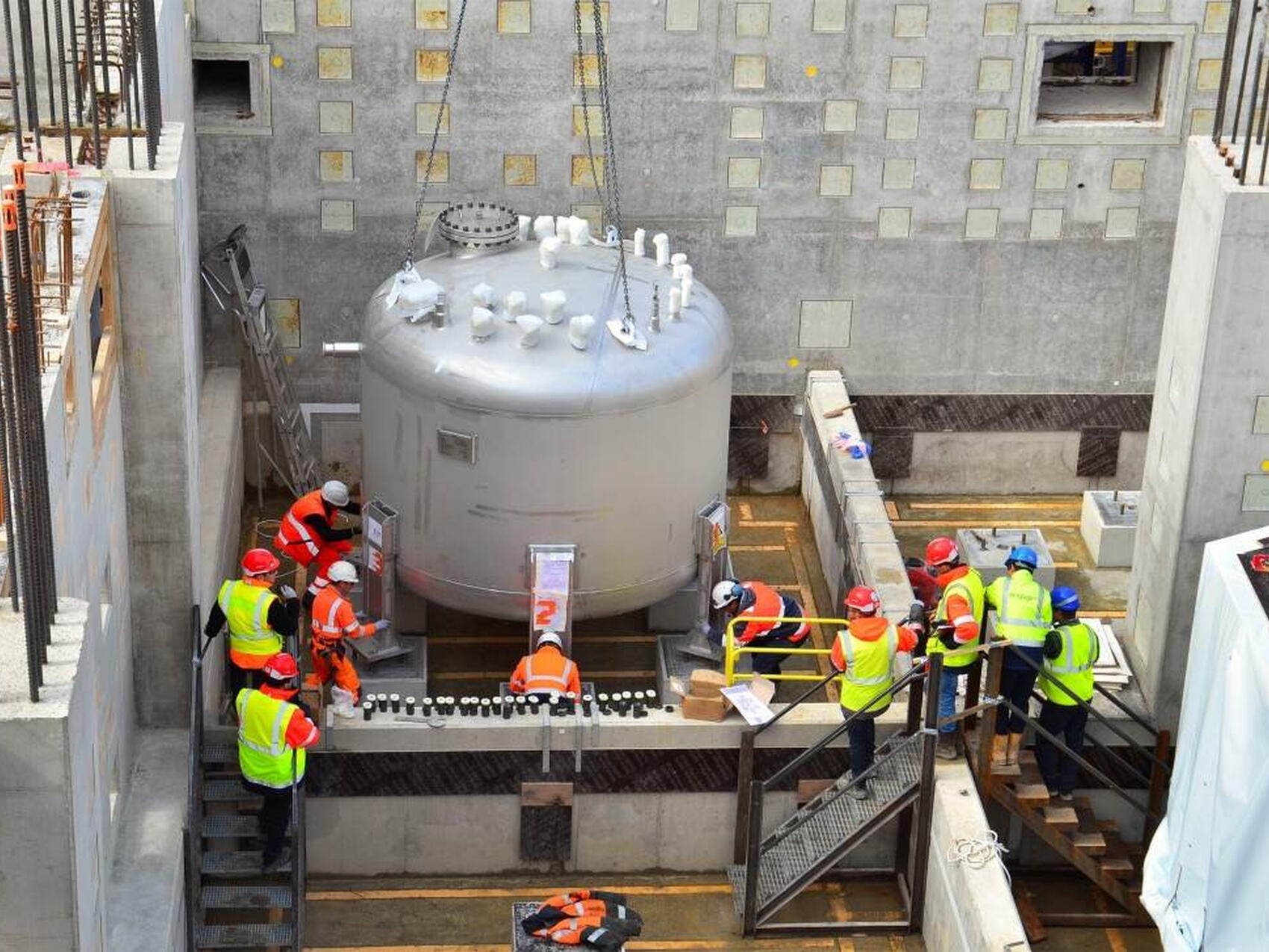 First component placed in Tritium Building