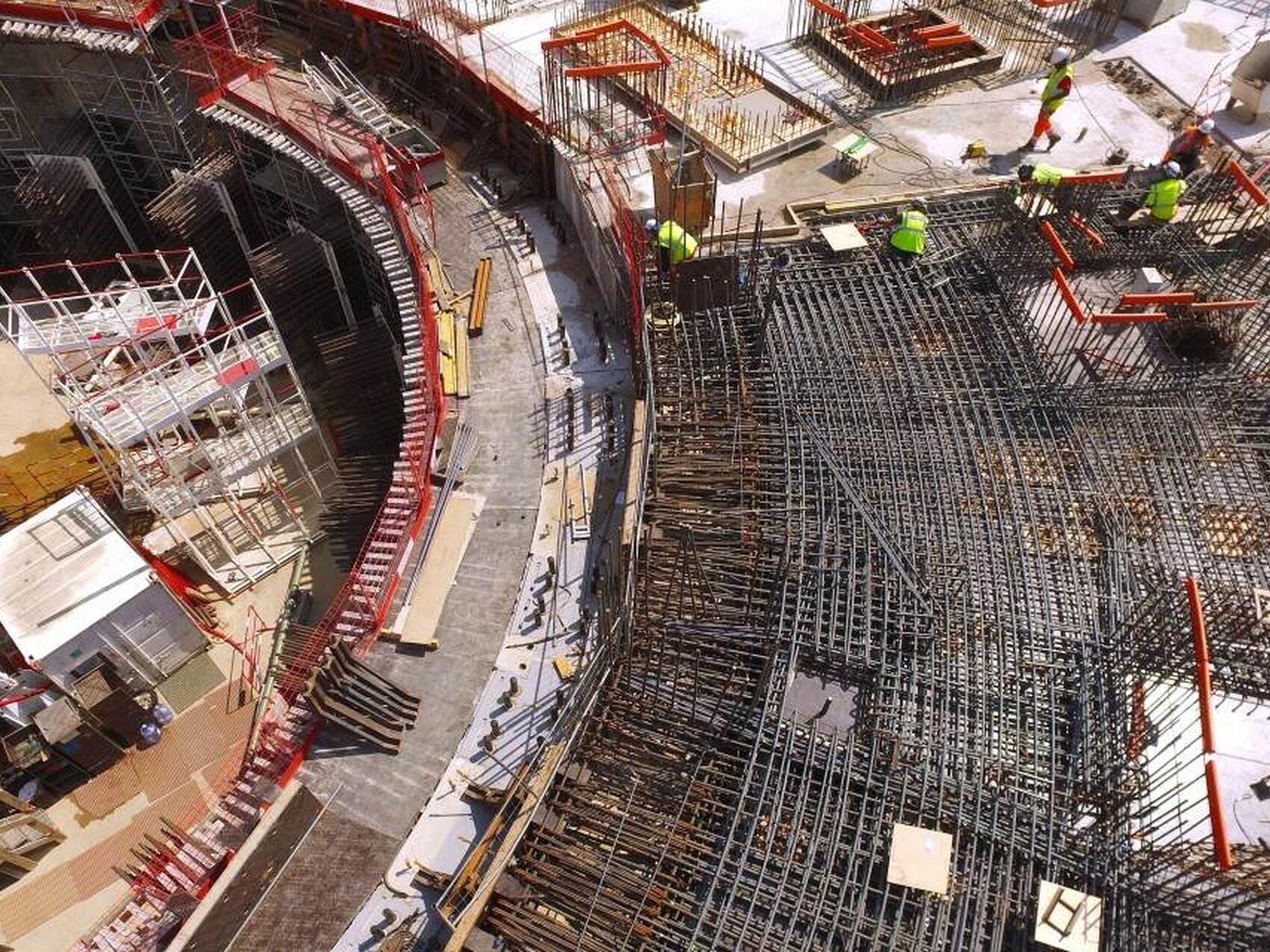 Concrete, and more concrete