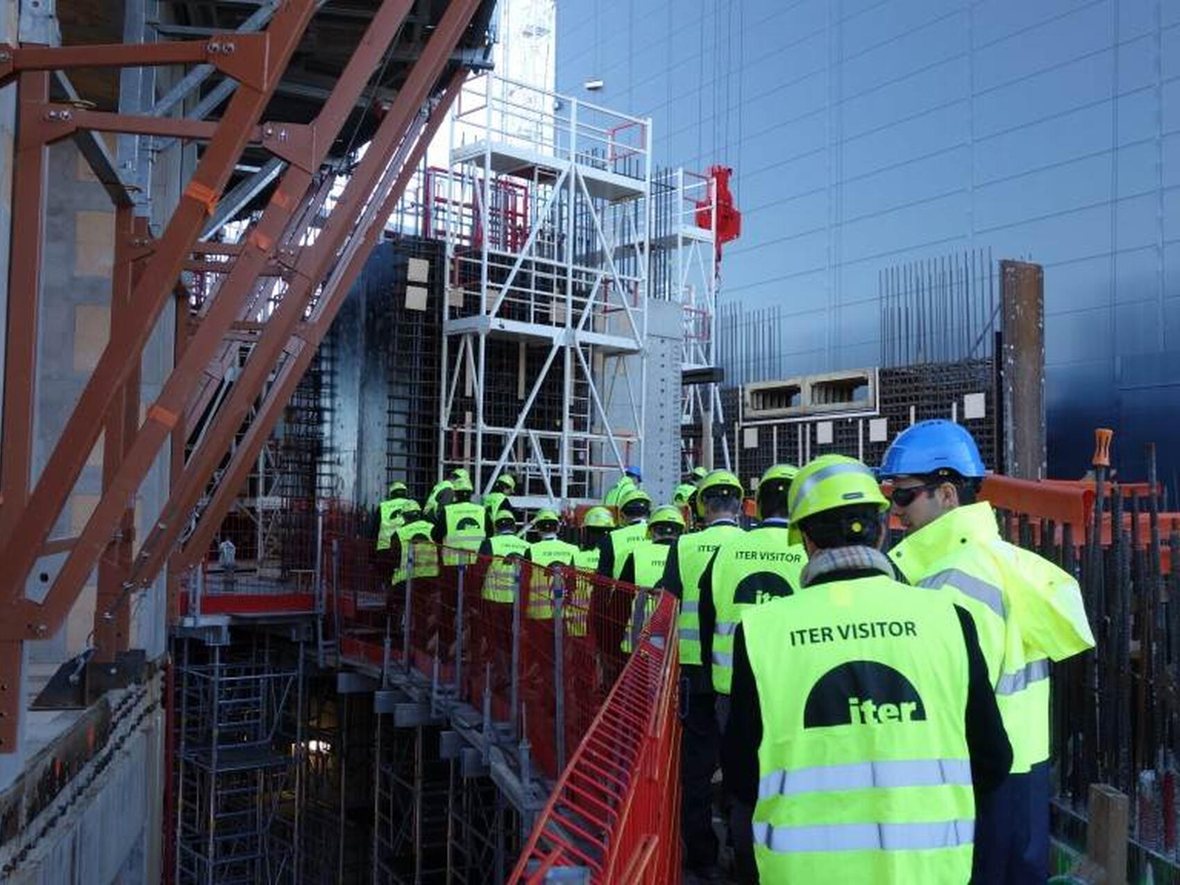 Yellow vests and hats