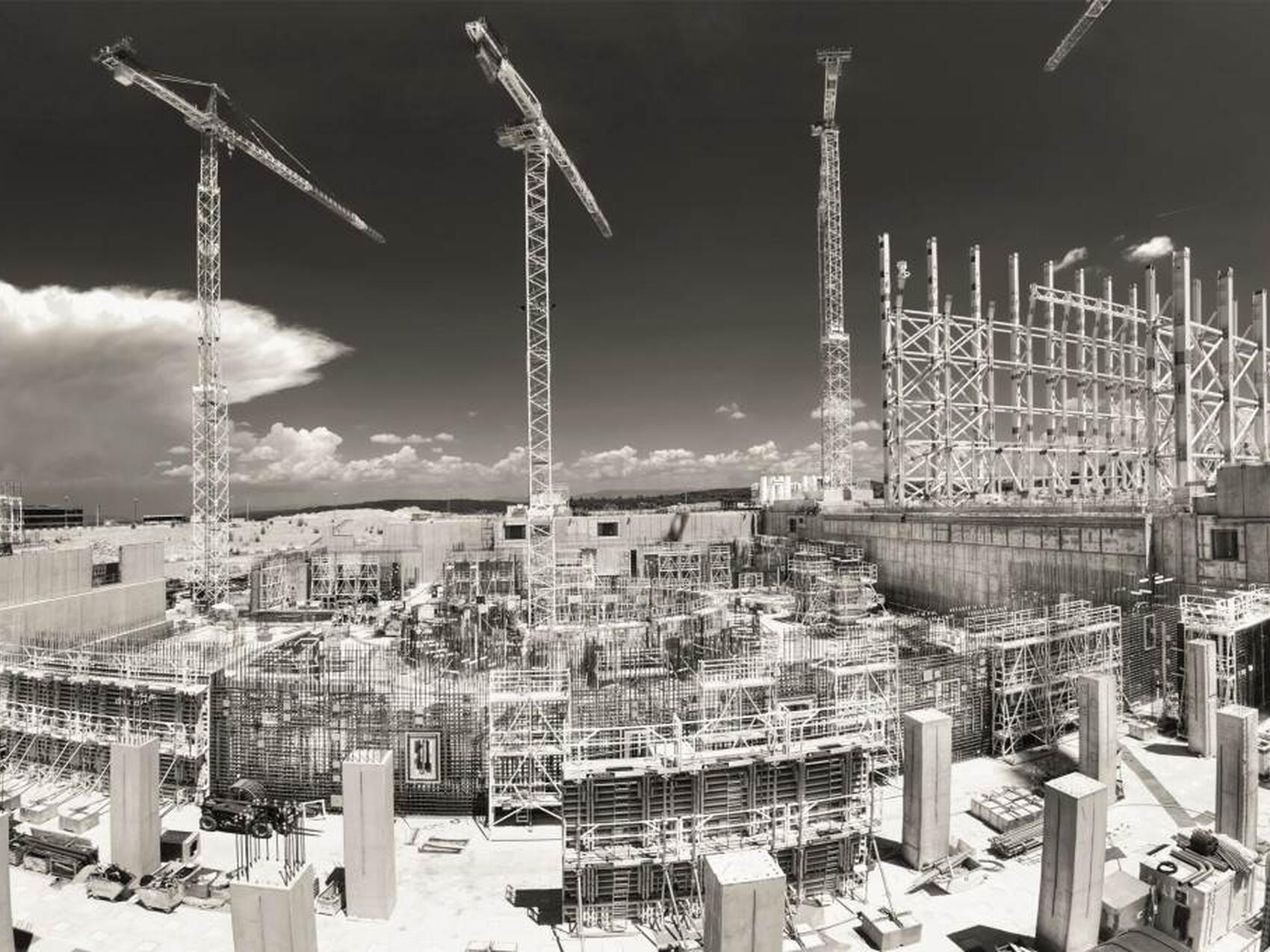 A black and white perspective