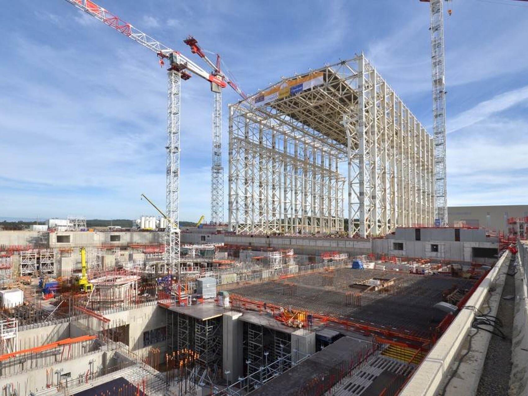 Work on the next basement level underway