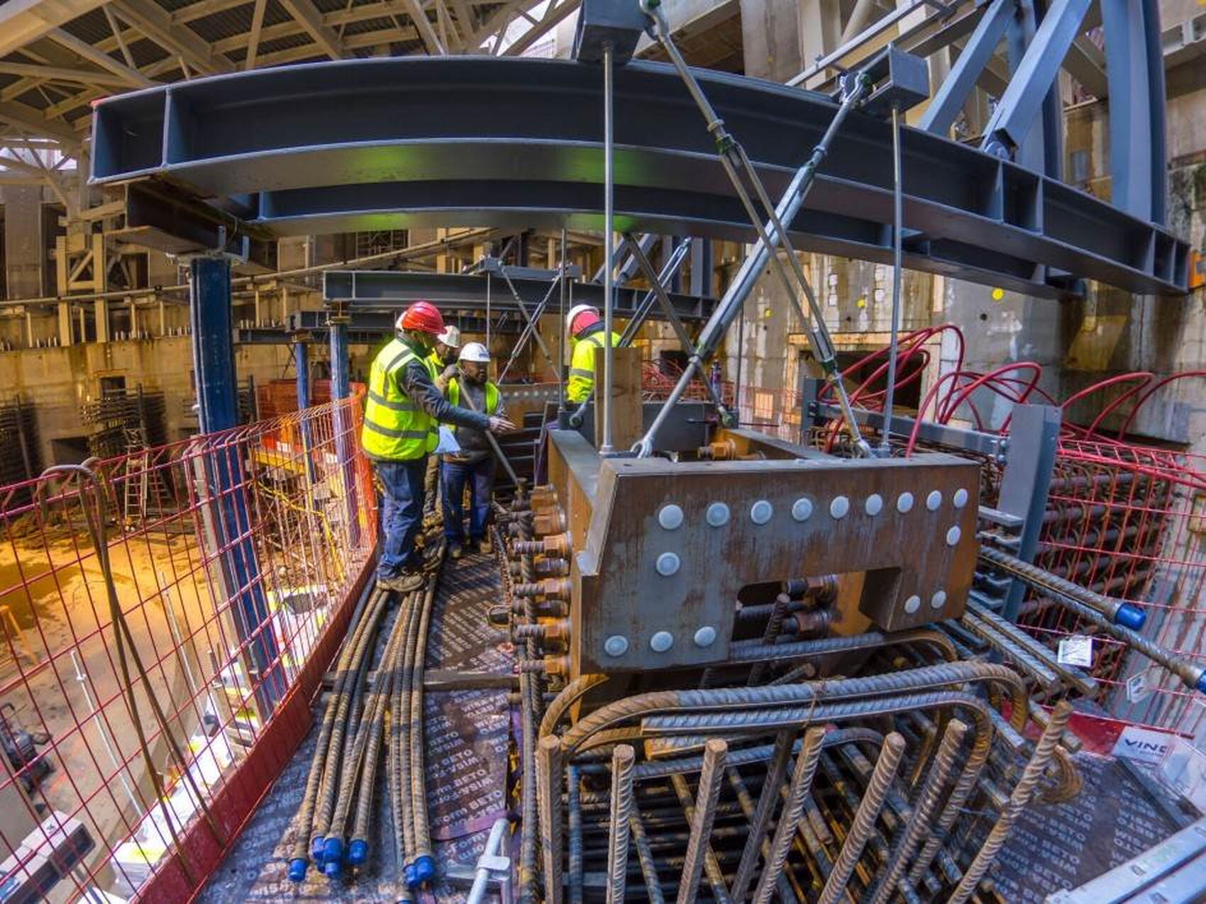 Helping to distribute the loads