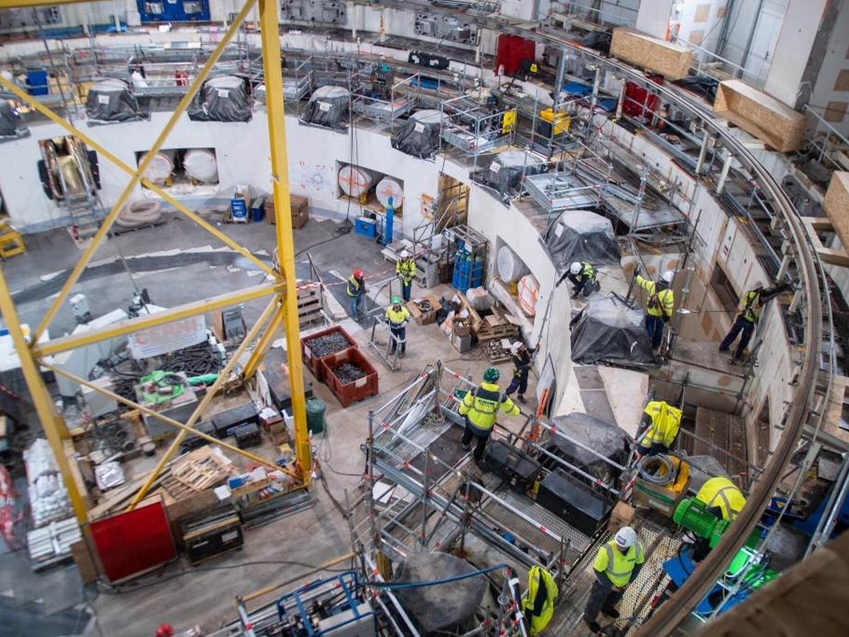 At the bottom of the pit