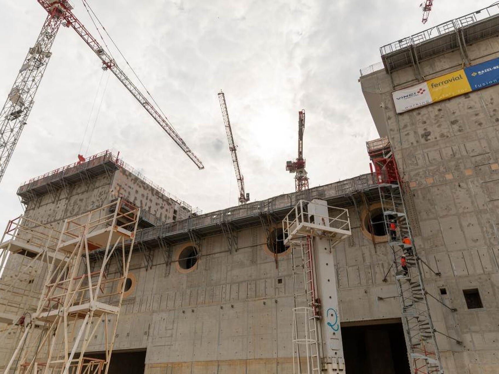 Civil works underway since 2014