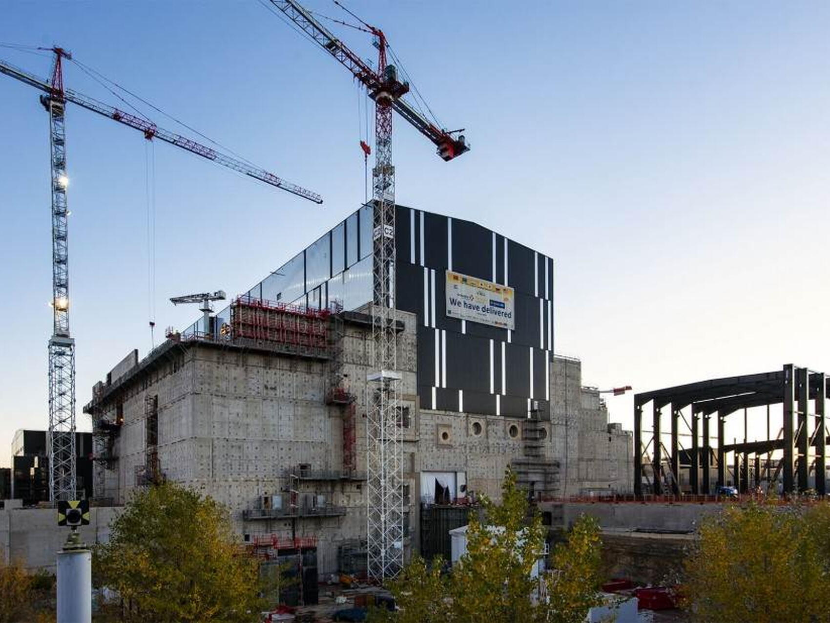 Tritium Building: nearly there