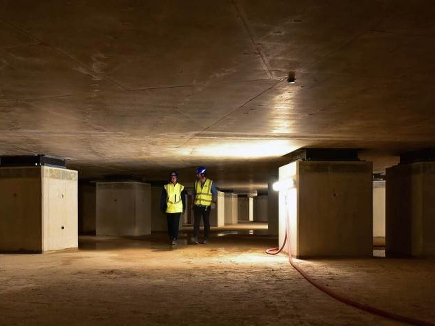 Under the Tokamak Complex