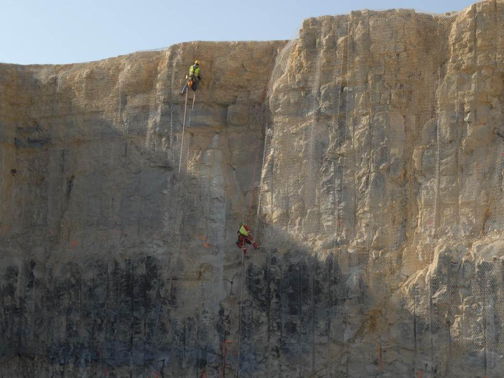 Steel mesh for safety