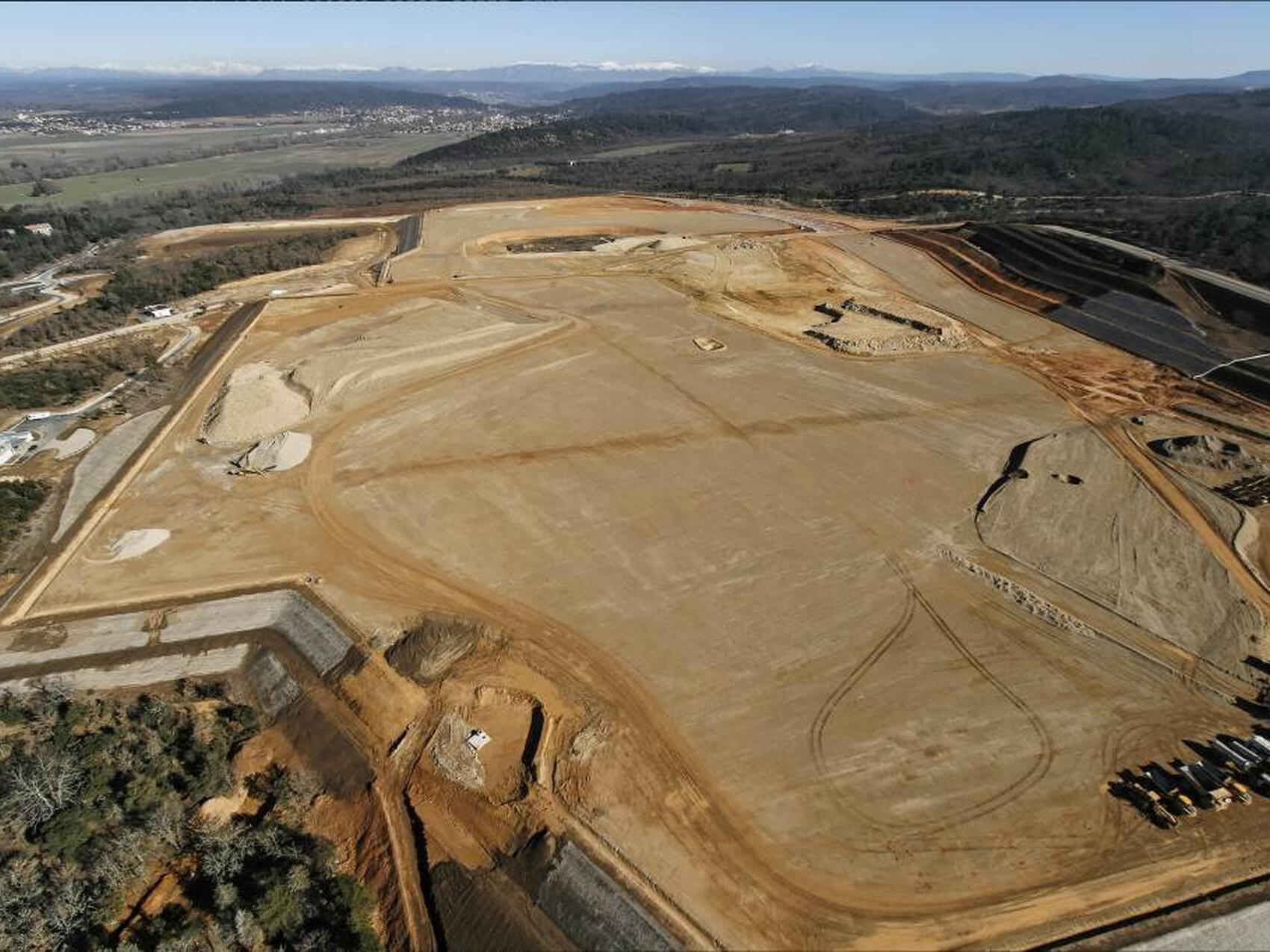The 42-hectare ITER platform in Cadarache, France