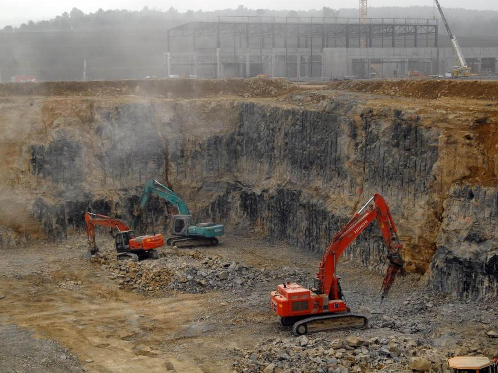 PF Facility in the distance