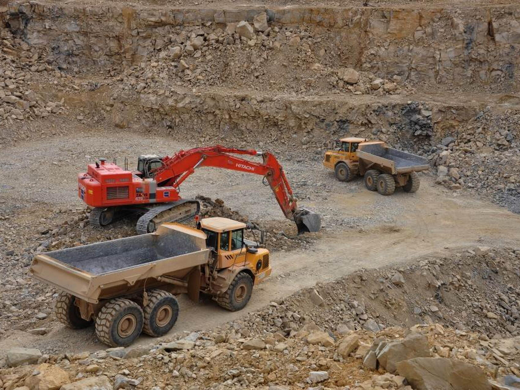 Soil and rock excavated