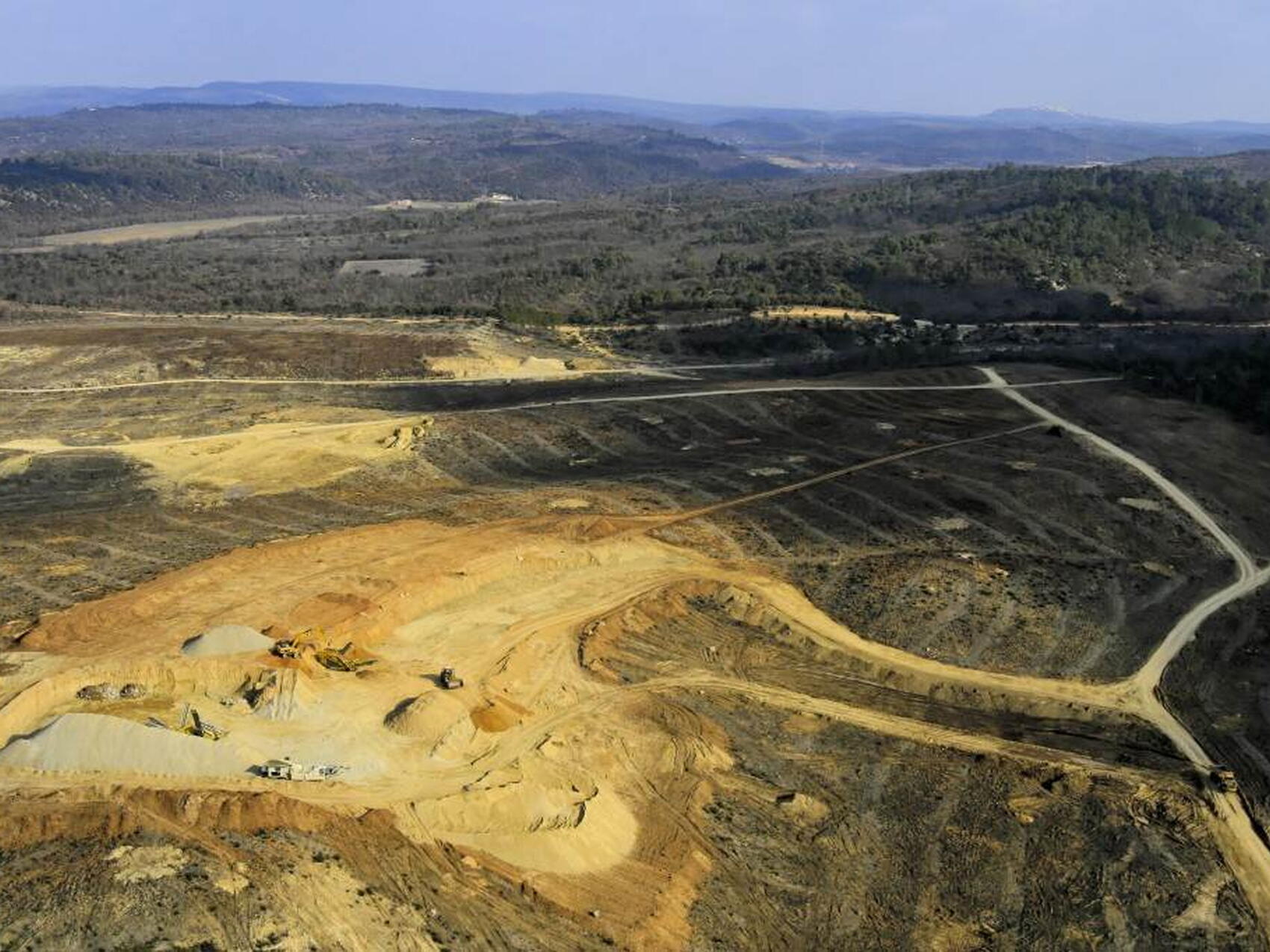 Clearing works are finished