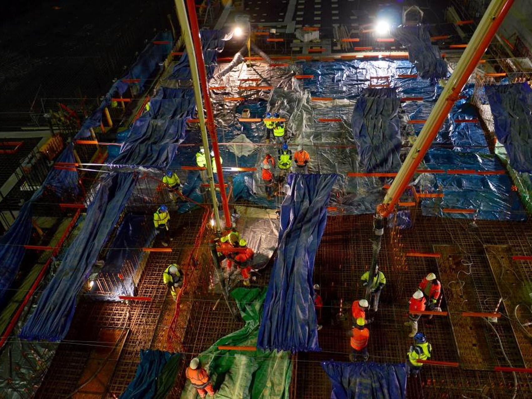 Garder le béton bien au chaud