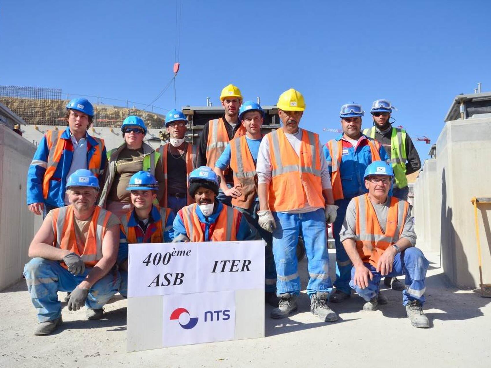 Le 400ème patin parasismique est  installé