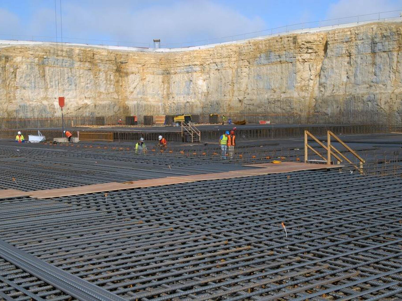 Des « chaises » métalliques au cœur du ferraillage