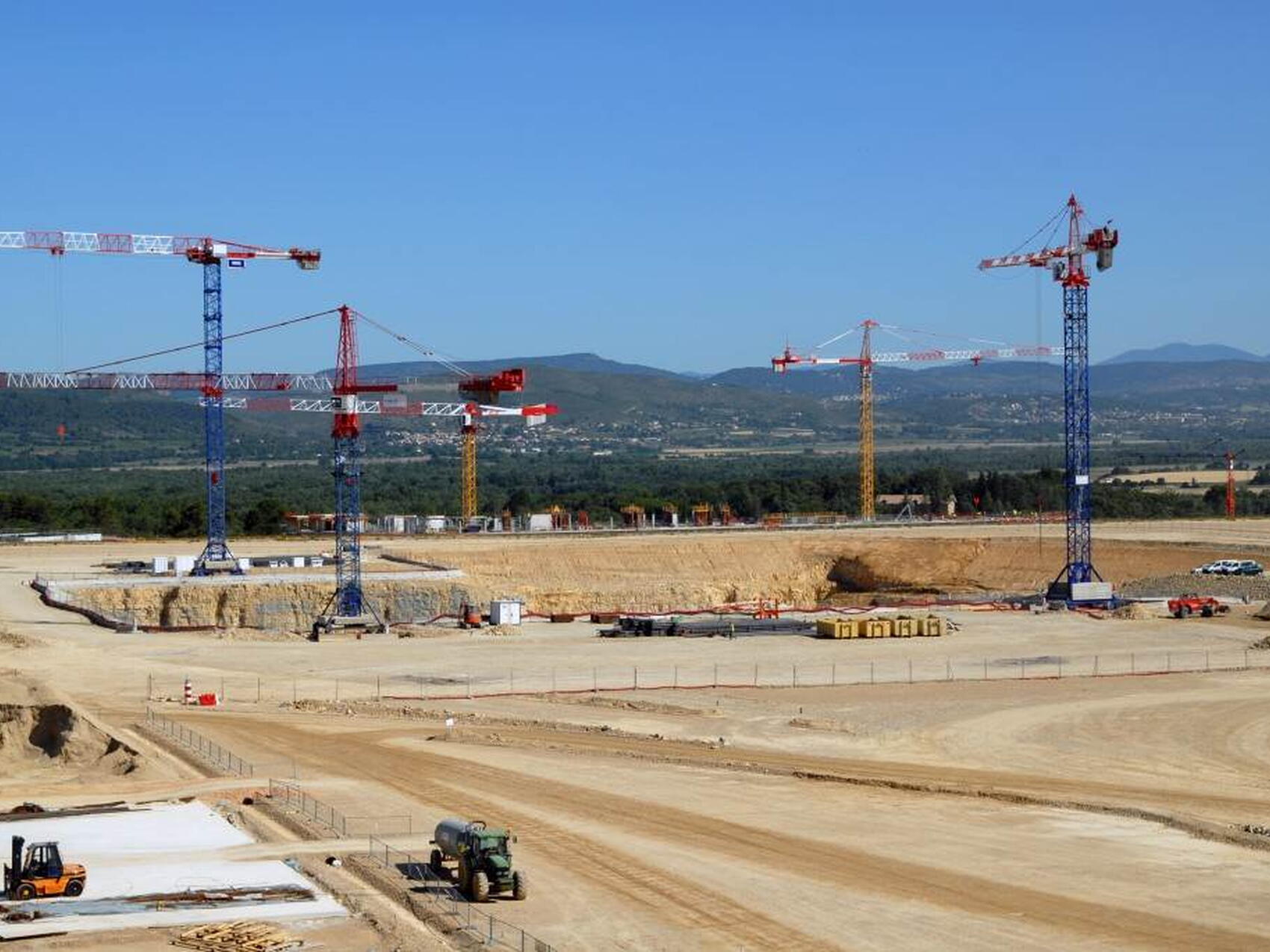 Le chantier au mois de juin 2011