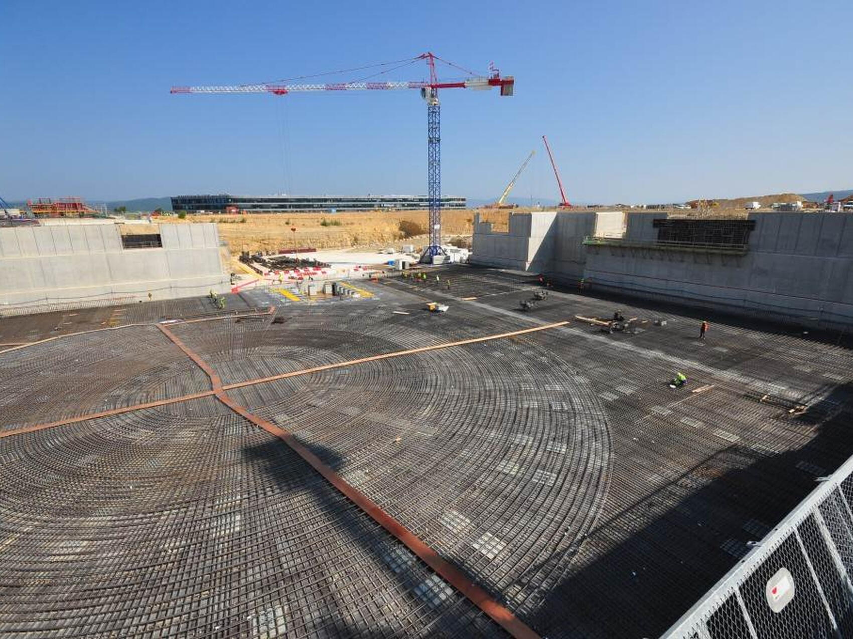 Pas de pause dans les travaux