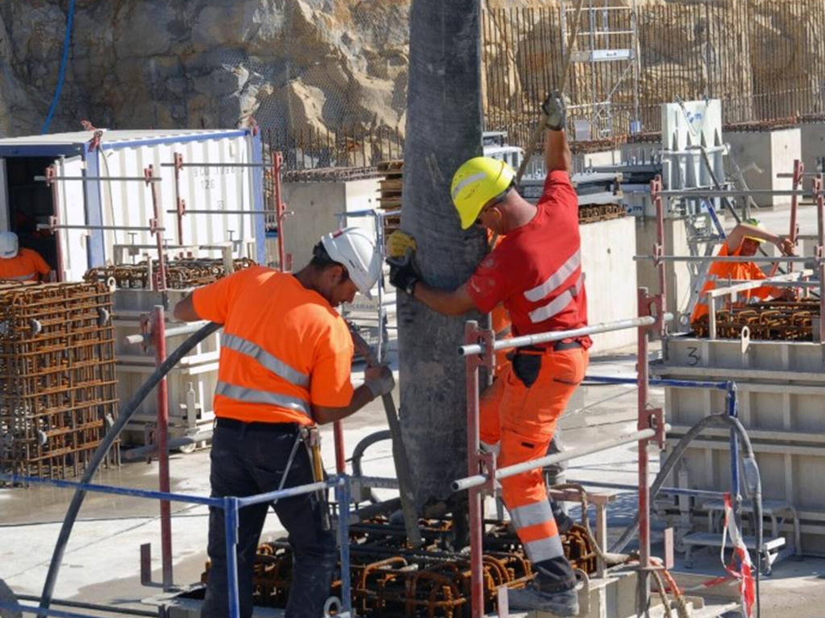 Le béton de "deuxième phase"