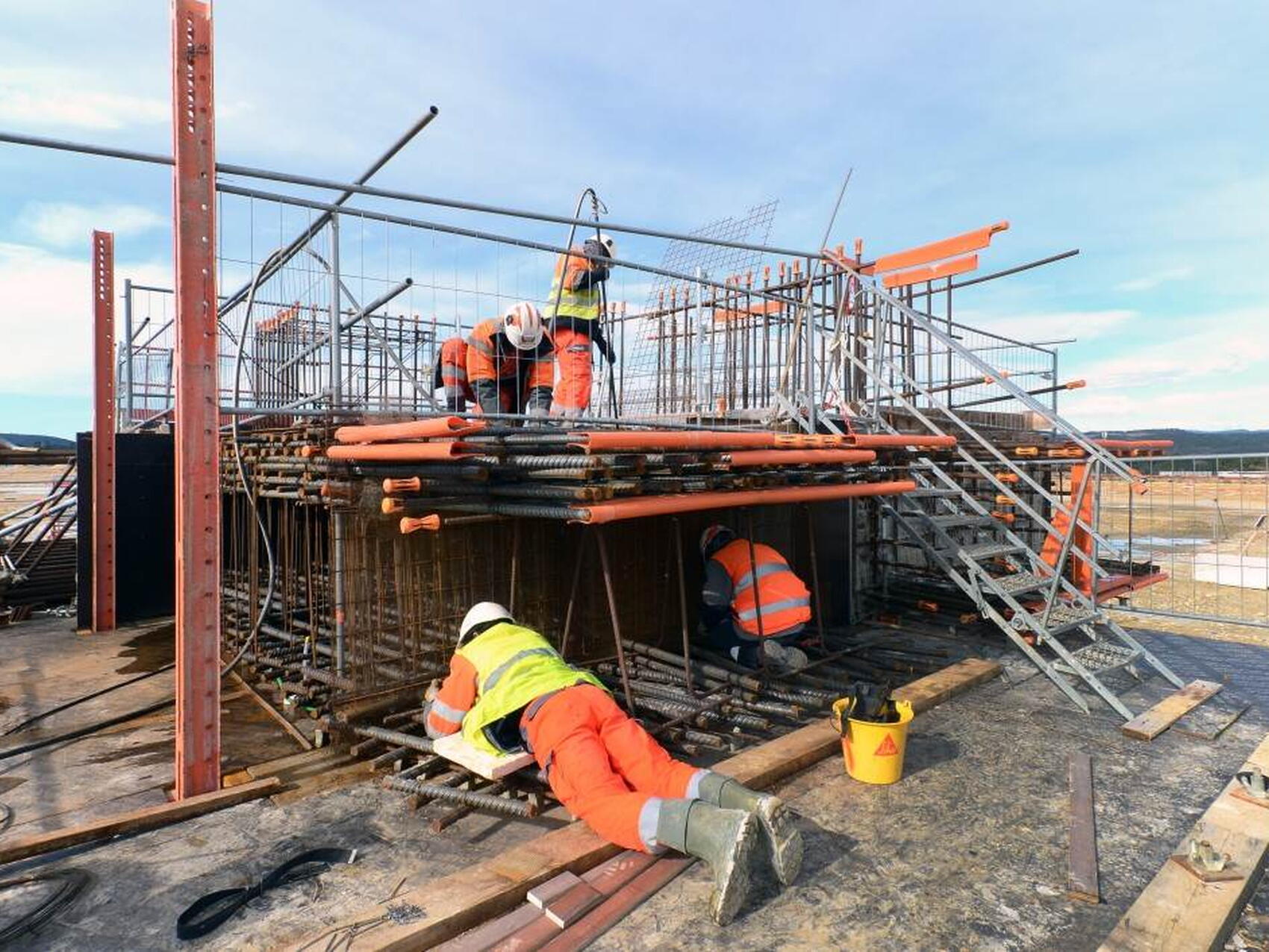Une maquette à taille réelle