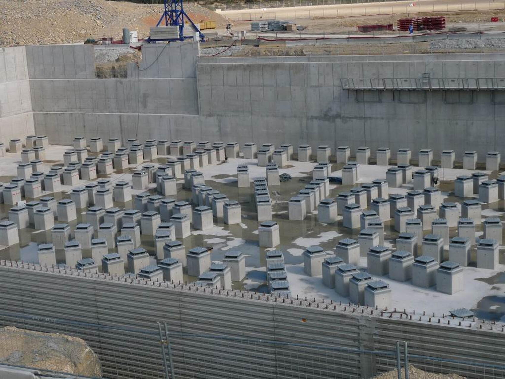 Première phase parachevée